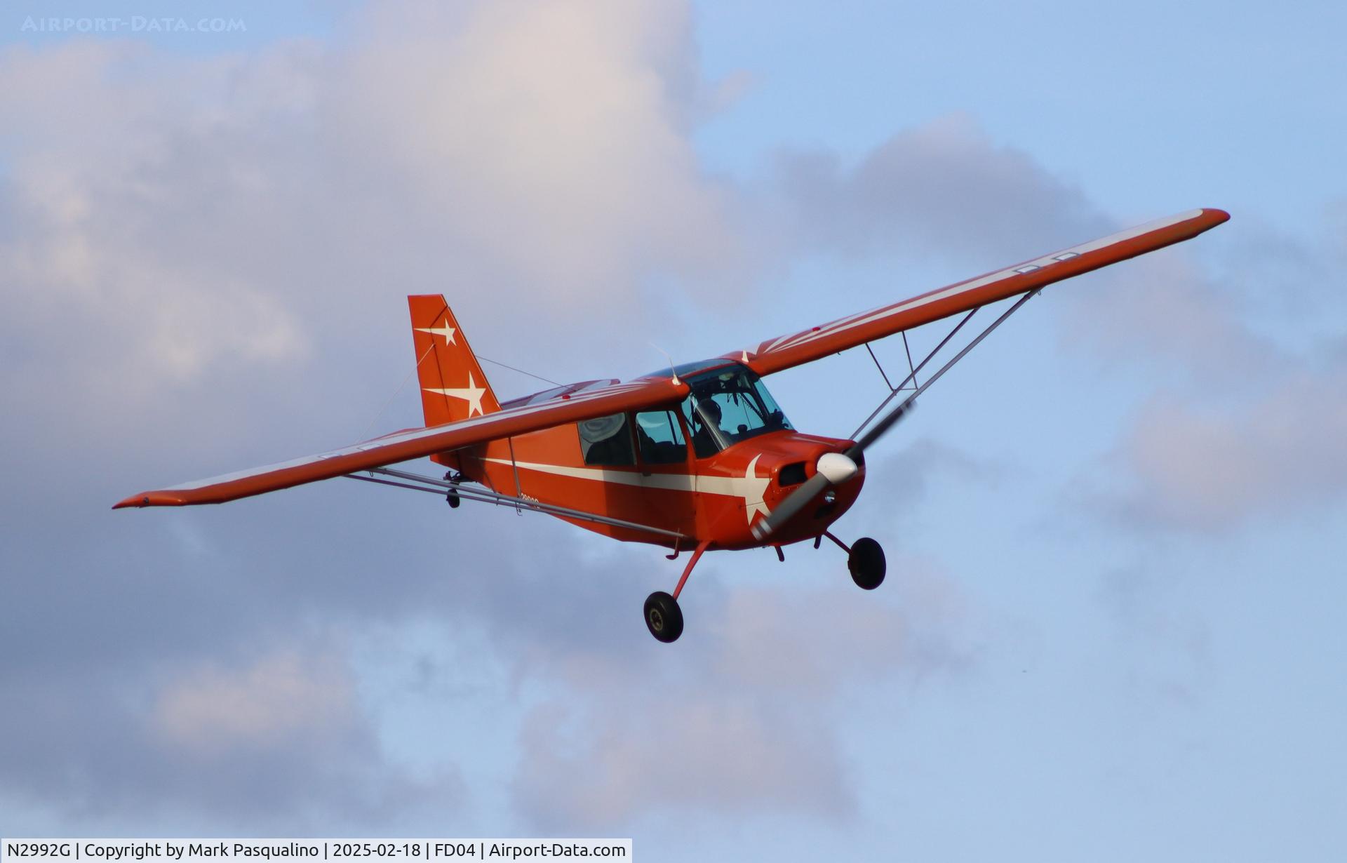 N2992G, 1967 Champion 7KCAB C/N 68, Champion 7KCAB