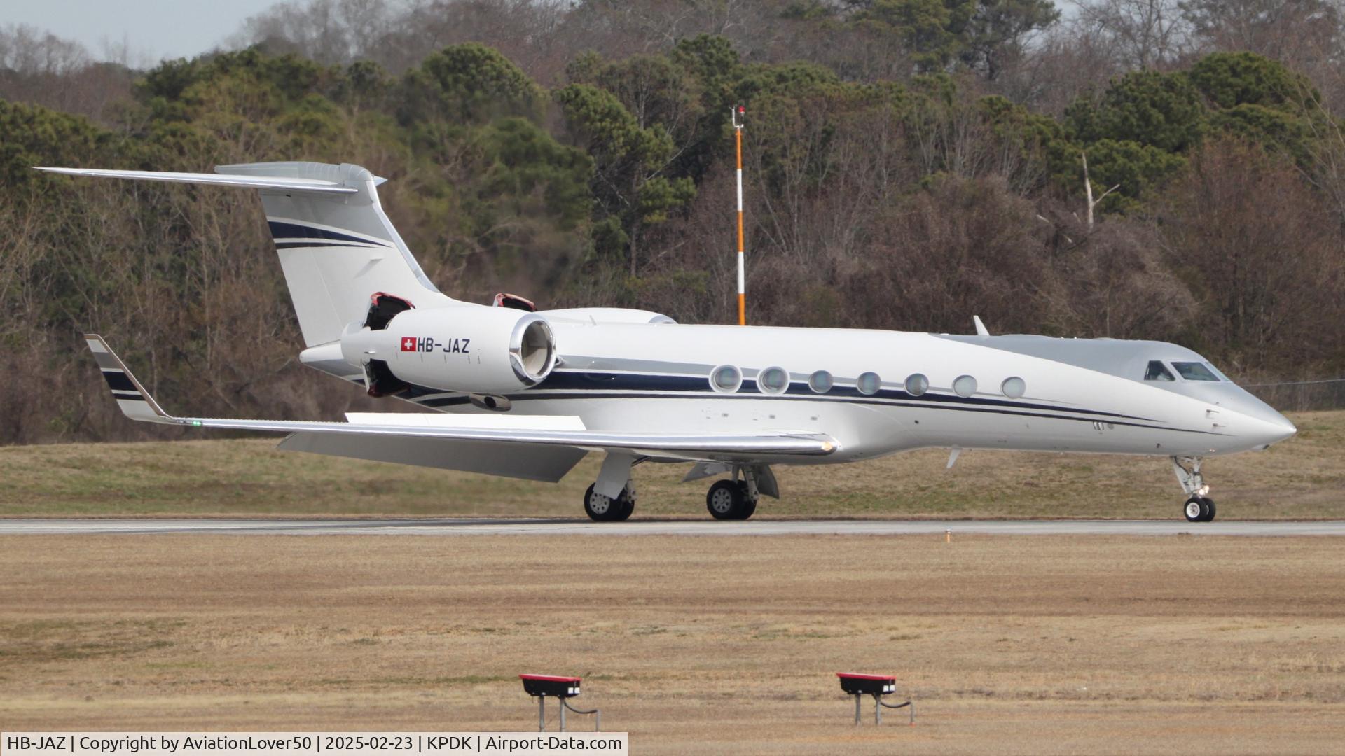 HB-JAZ, 2019 Gulfstream Aerospace GV-SP (G550) C/N 5600, Jet Aviation Business Jets G550
