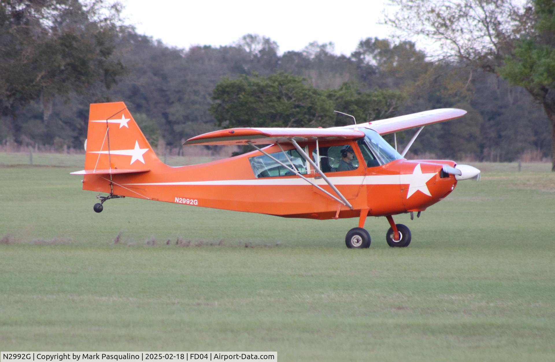 N2992G, 1967 Champion 7KCAB C/N 68, Champion 7KCAB