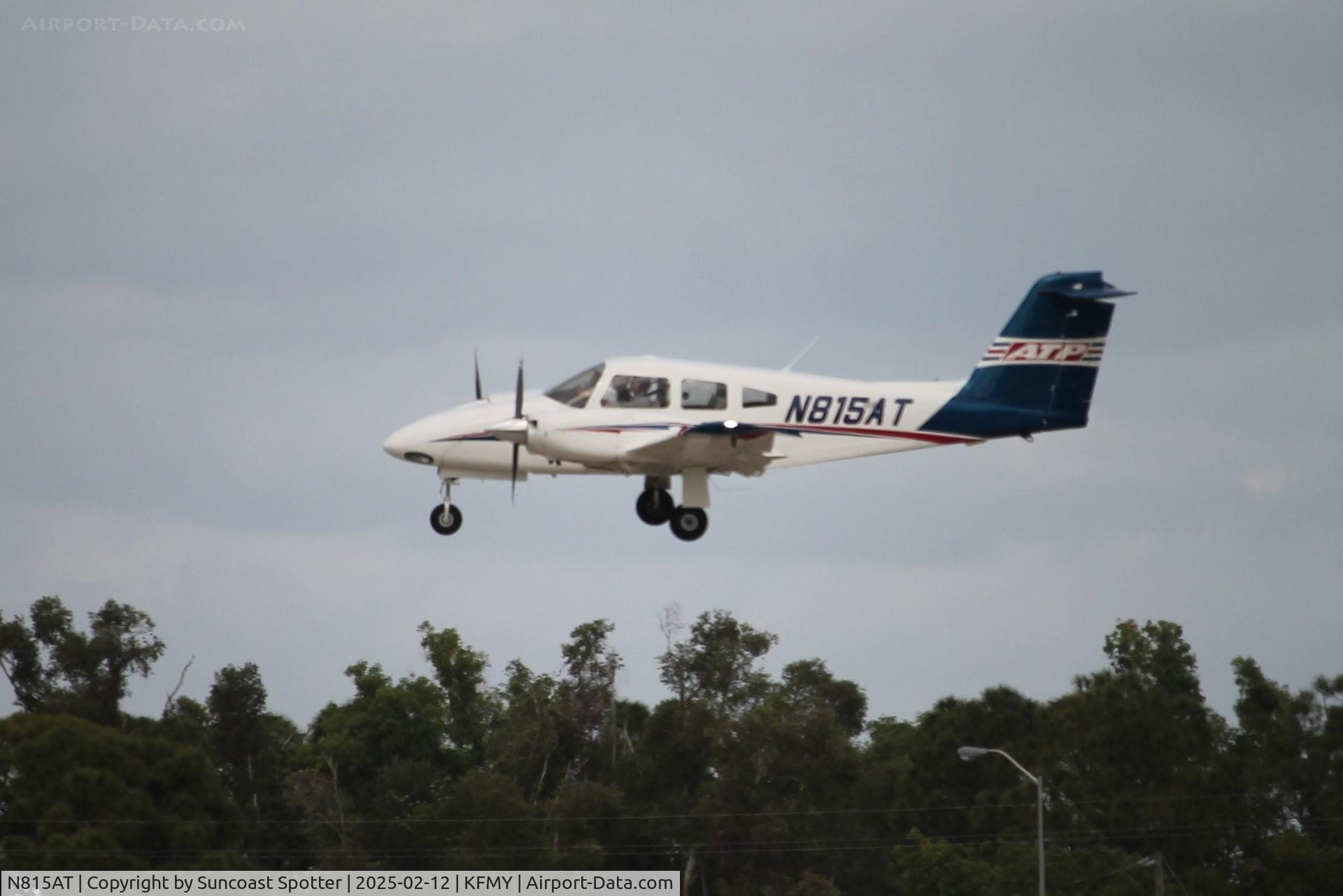 N815AT, 2022 Piper Aircraft Company PA-44-181 C/N 4496533, ATP 815AT  arrives on Runway 23 at Page Field