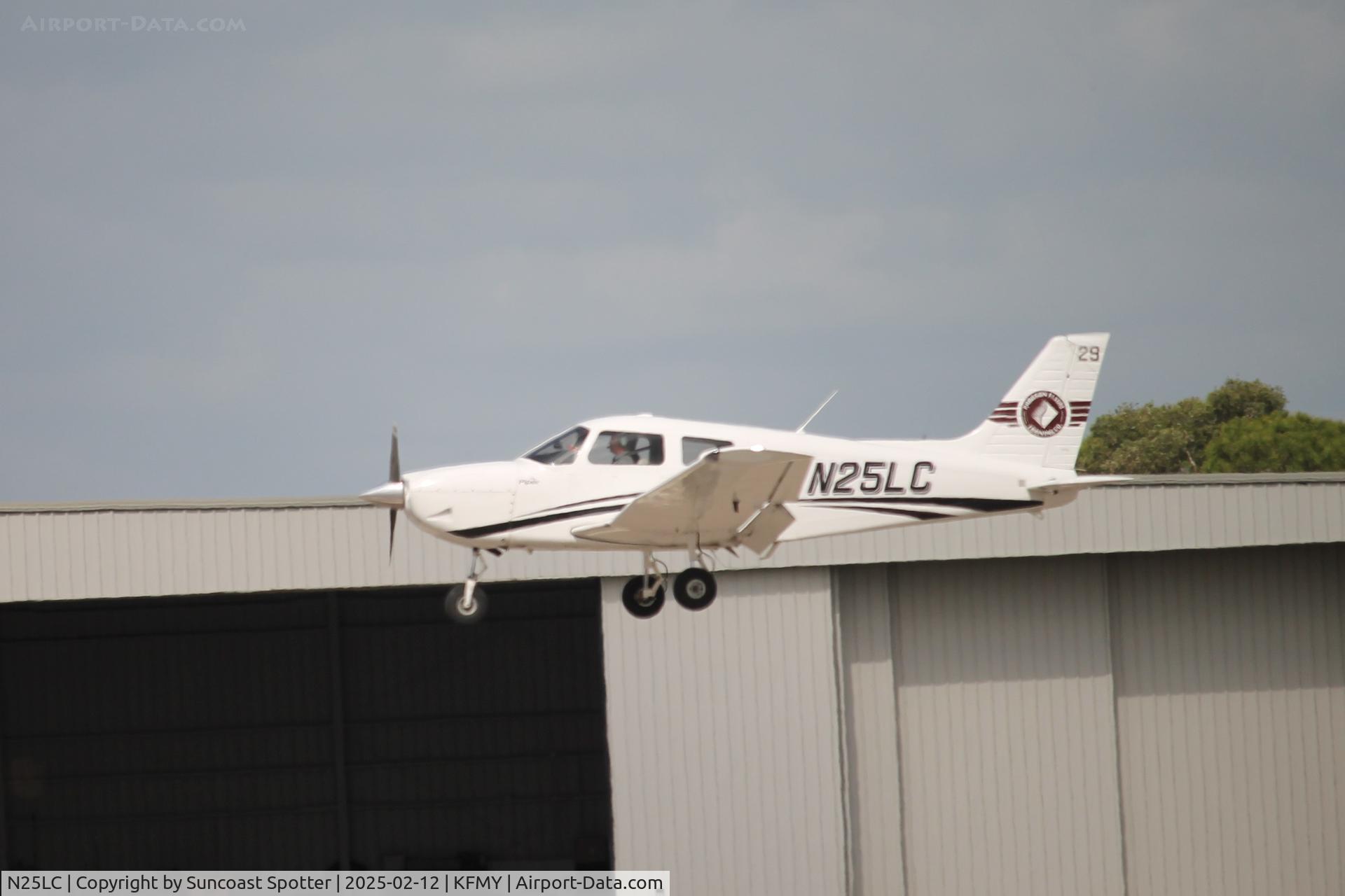 N25LC, 2023 Piper Aircraft Company PA-28-181 C/N 28020120, Paragon 25LC arrives on Runway 23 at Page Field