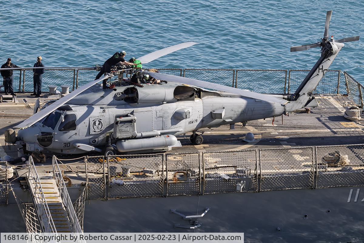 168146, 1970 Sikorsky MH-60R Seahawk C/N 704842, Grand Harbour - Malta