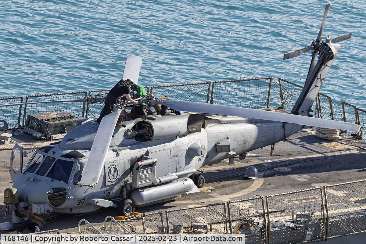 168146, 1970 Sikorsky MH-60R Seahawk C/N 704842, Grand Harbour - Malta