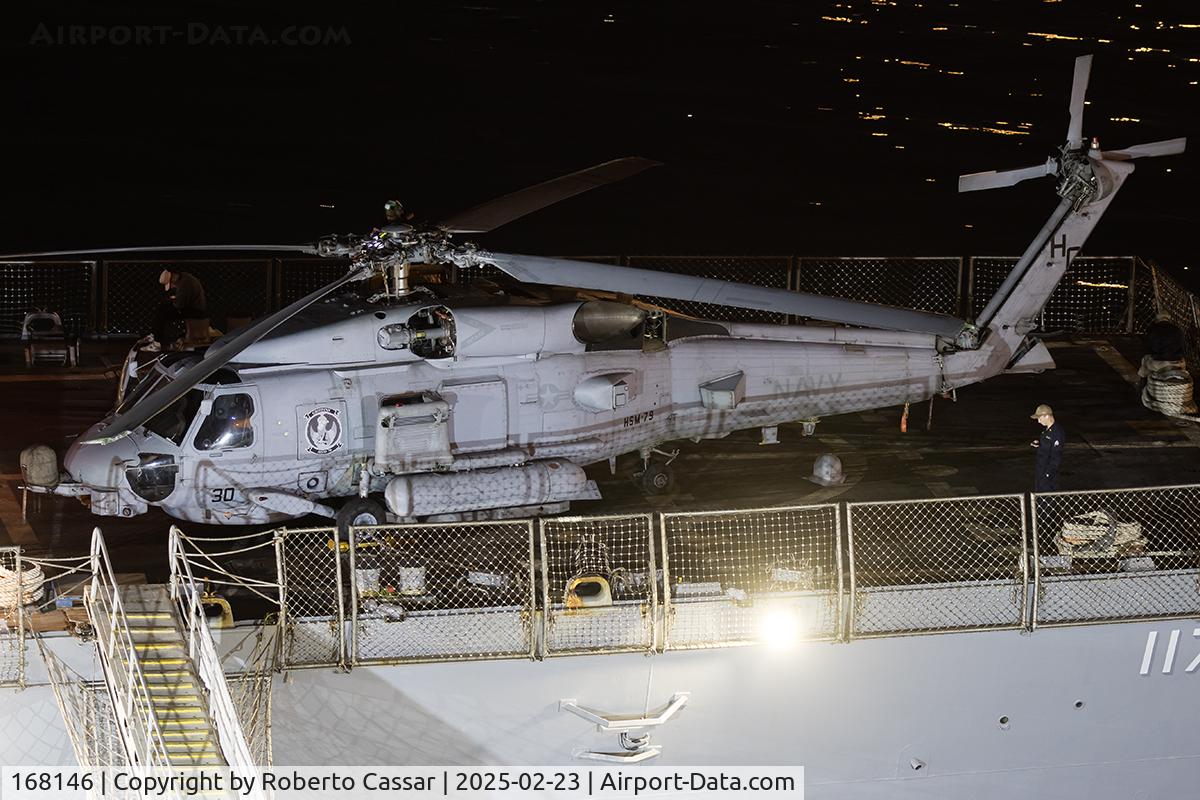 168146, 1970 Sikorsky MH-60R Seahawk C/N 704842, Grand Harbour - Malta