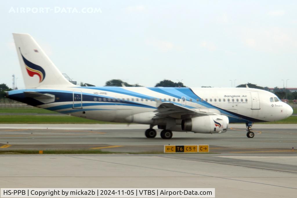 HS-PPB, 2005 Airbus A319-132 C/N 2648, Taxiing