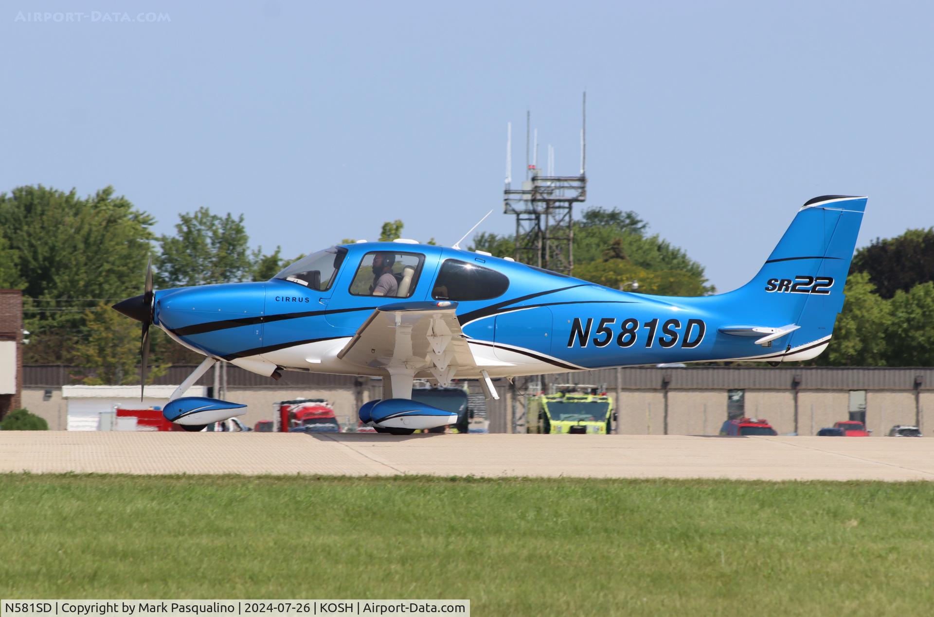 N581SD, 2008 Cirrus SR22 C/N 3171, Cirrus SR22