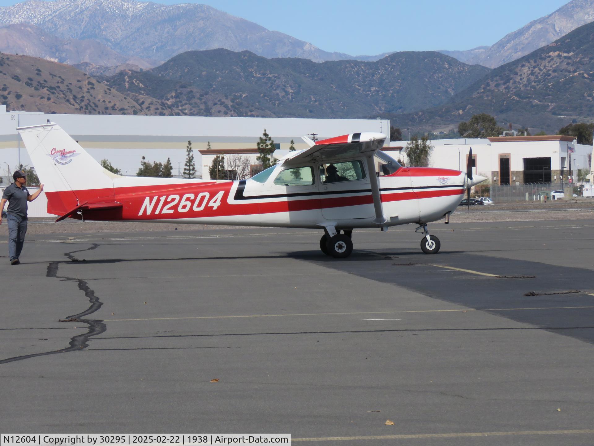 N12604, 1973 Cessna 172M C/N 17262106, Parked