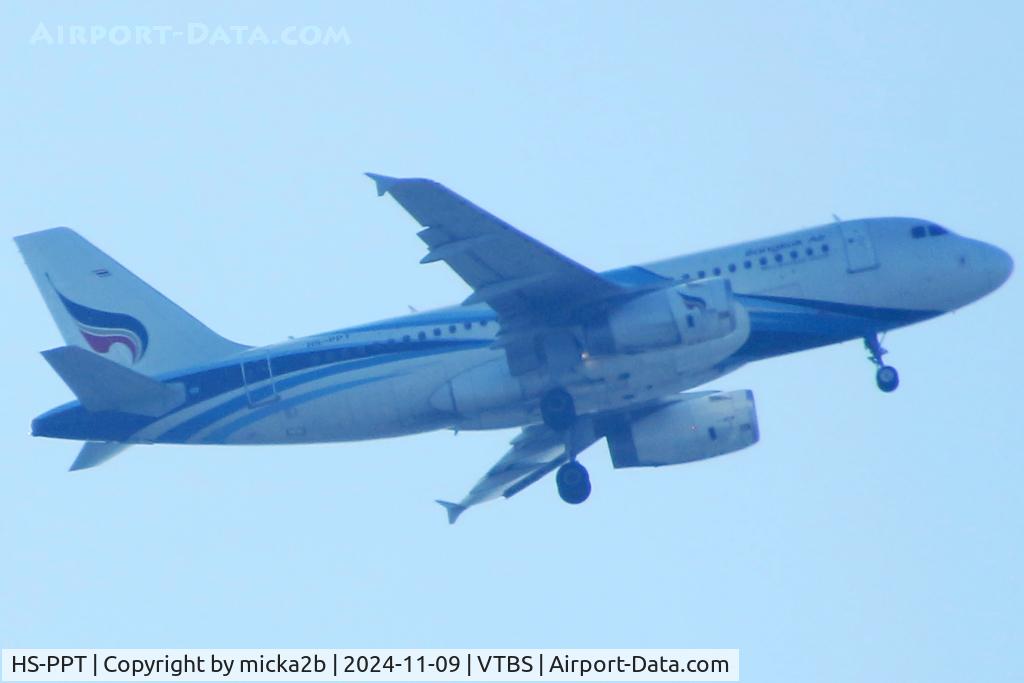HS-PPT, 2008 Airbus A319-132 C/N 3428, Take off