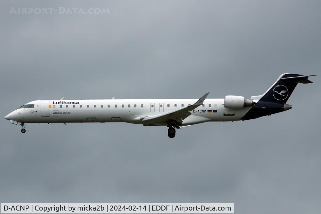 D-ACNP, 2010 Bombardier CRJ-900LR (CL-600-2D24) C/N 15259, Landing