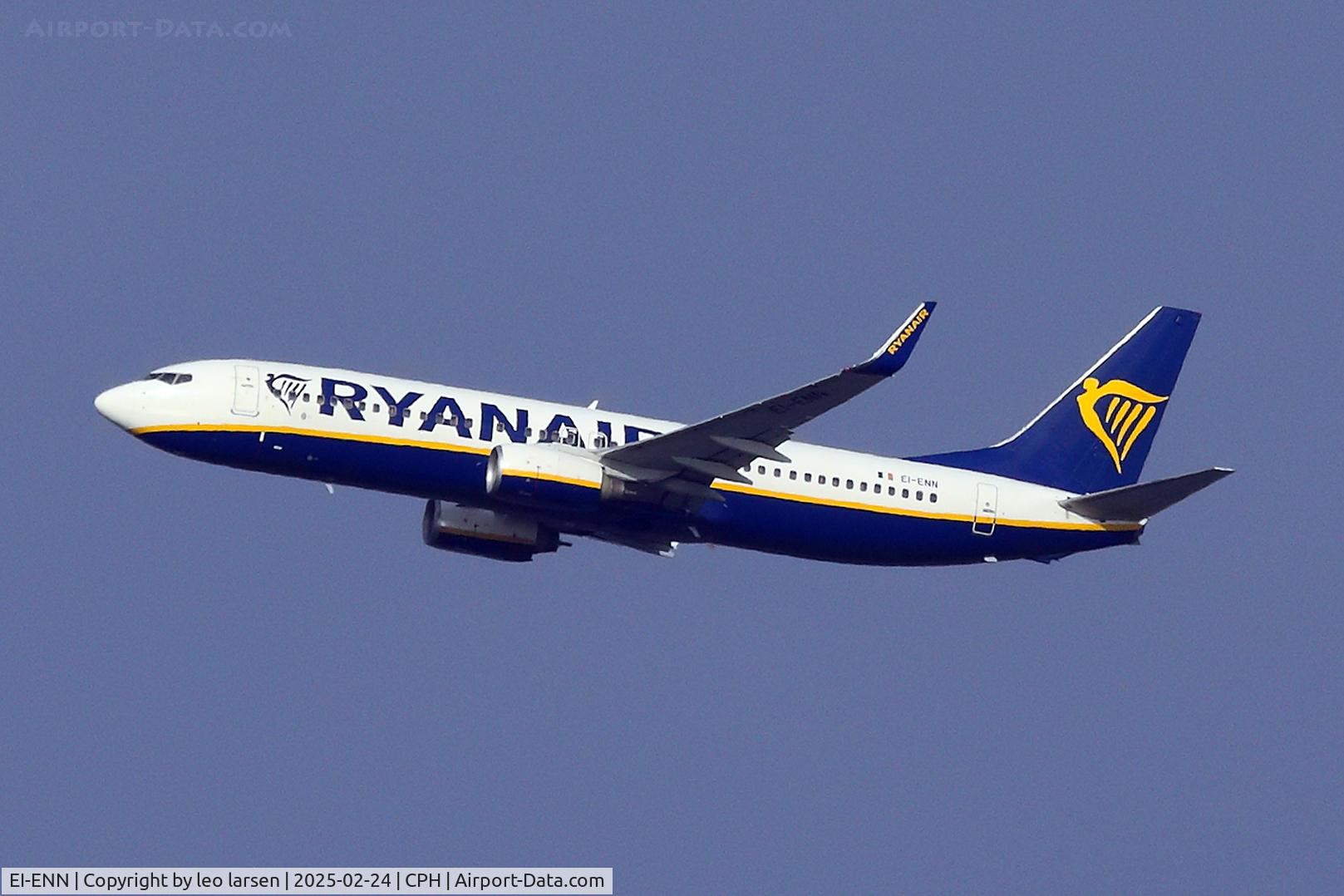 EI-ENN, 2010 Boeing 737-8AS C/N 35036, Copenhagen 24.2.2025
