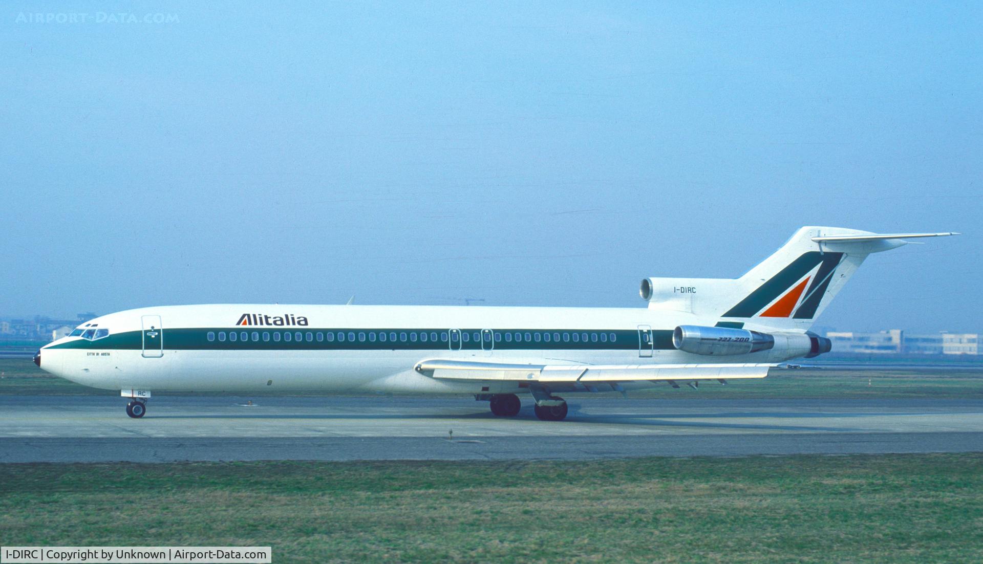 I-DIRC, 1976 Boeing 727-243 C/N 21269, Unknown