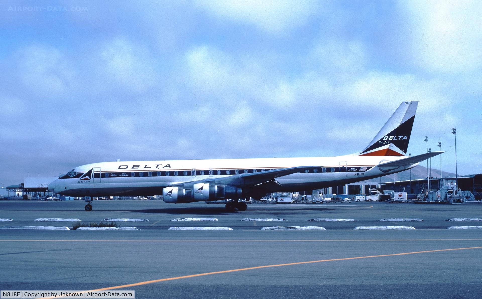N818E, 1965 Douglas DC-8-51 C/N 45808, Unknown
