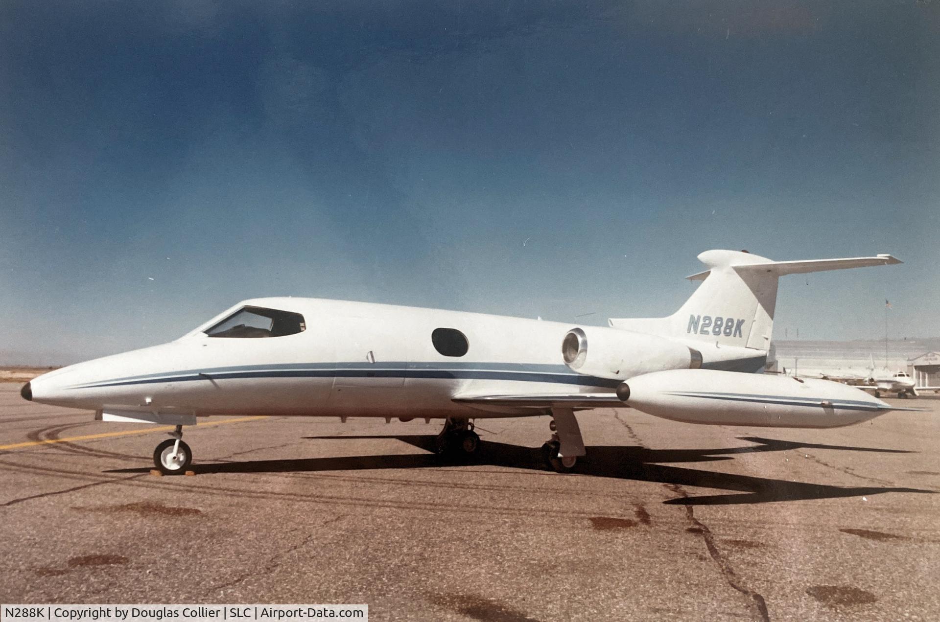N288K, 1968 Learjet 24 C/N 175, LetJet 24-175 - Photo taken at SLC airport when the Jet wa owned by Eaton-Kenway