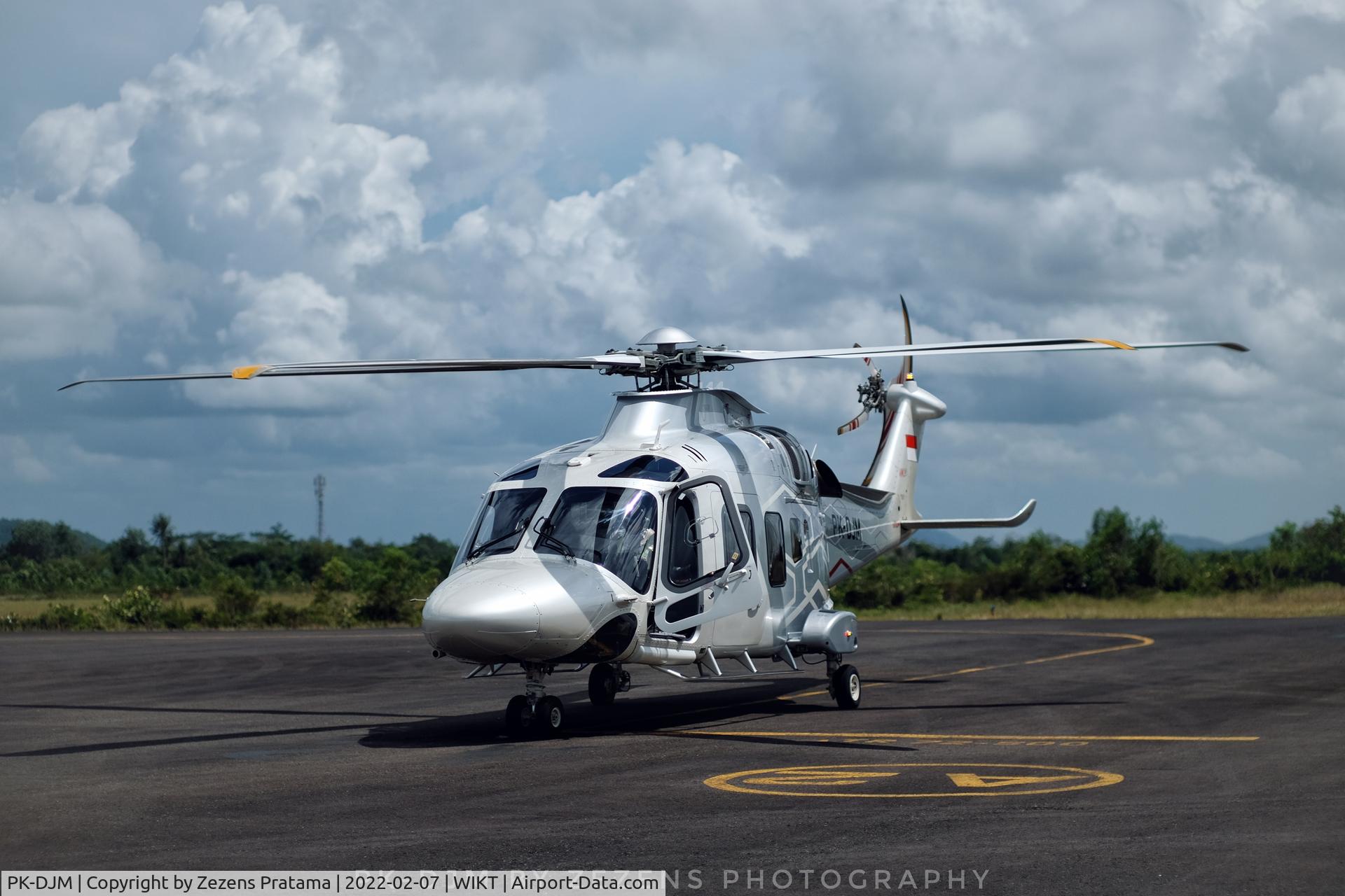 PK-DJM, 2019 AgustaWestland AW-169 C/N 69092, AgustaWestland AW-169 
PK-DJM AT TJQ/WIKT AIRPORT