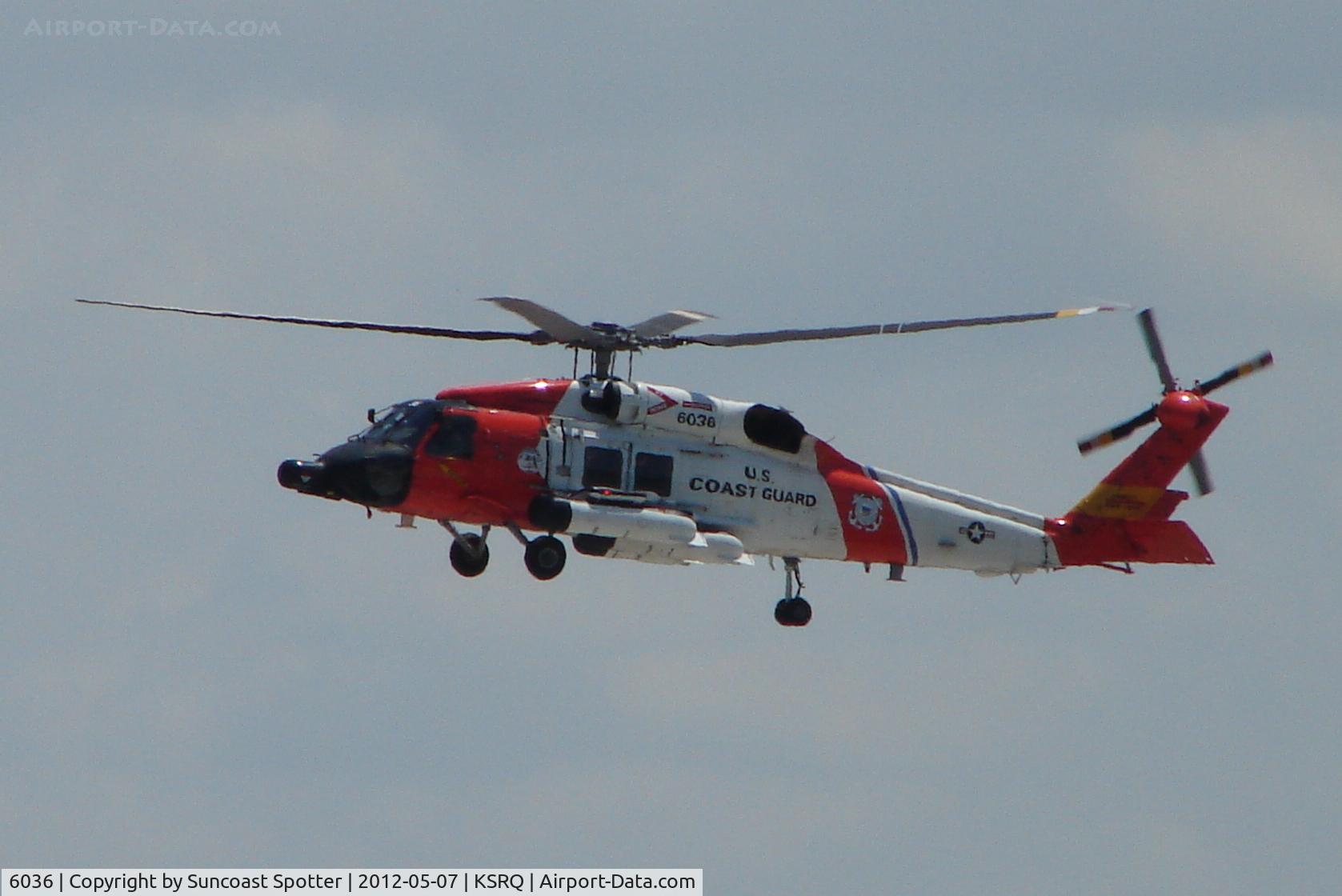 6036, Sikorsky MH-60J Jayhawk C/N 70.1957, US Coast Guard 6036 from US Coast Guard Clearwater performs maneuvers at Sarasota-Bradenton International Airport