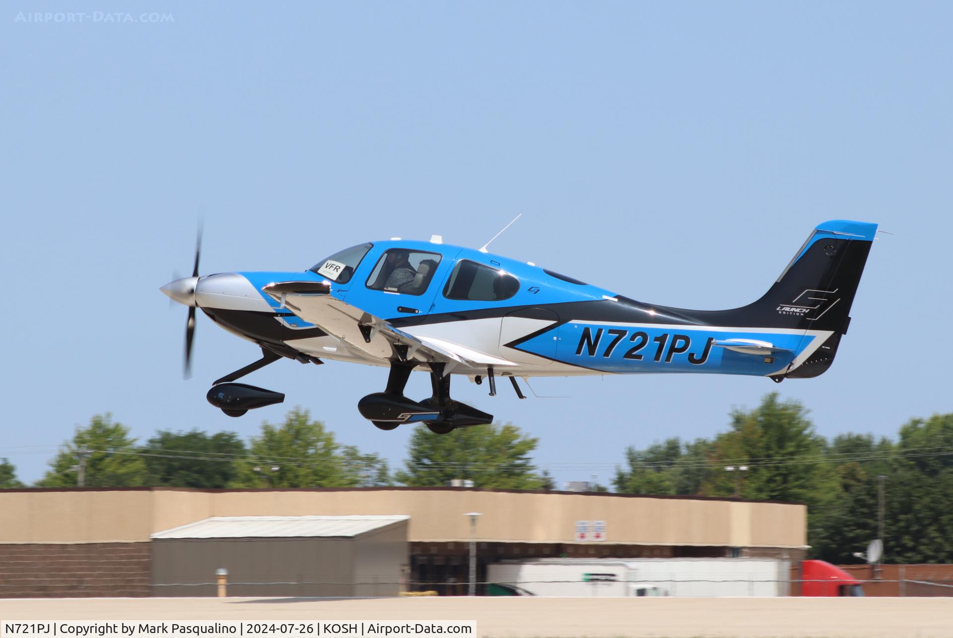 N721PJ, 2024 Cirrus SR22T C/N 9929, Cirrus SR22T