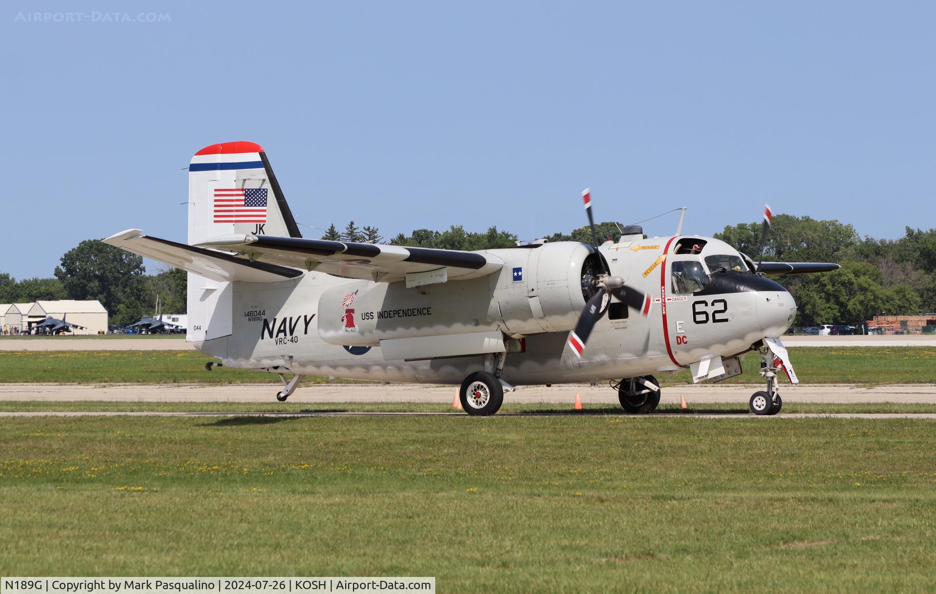 N189G, 1955 Grumman C-1A Trader C/N G-96-74, Grumman C-1A Trader