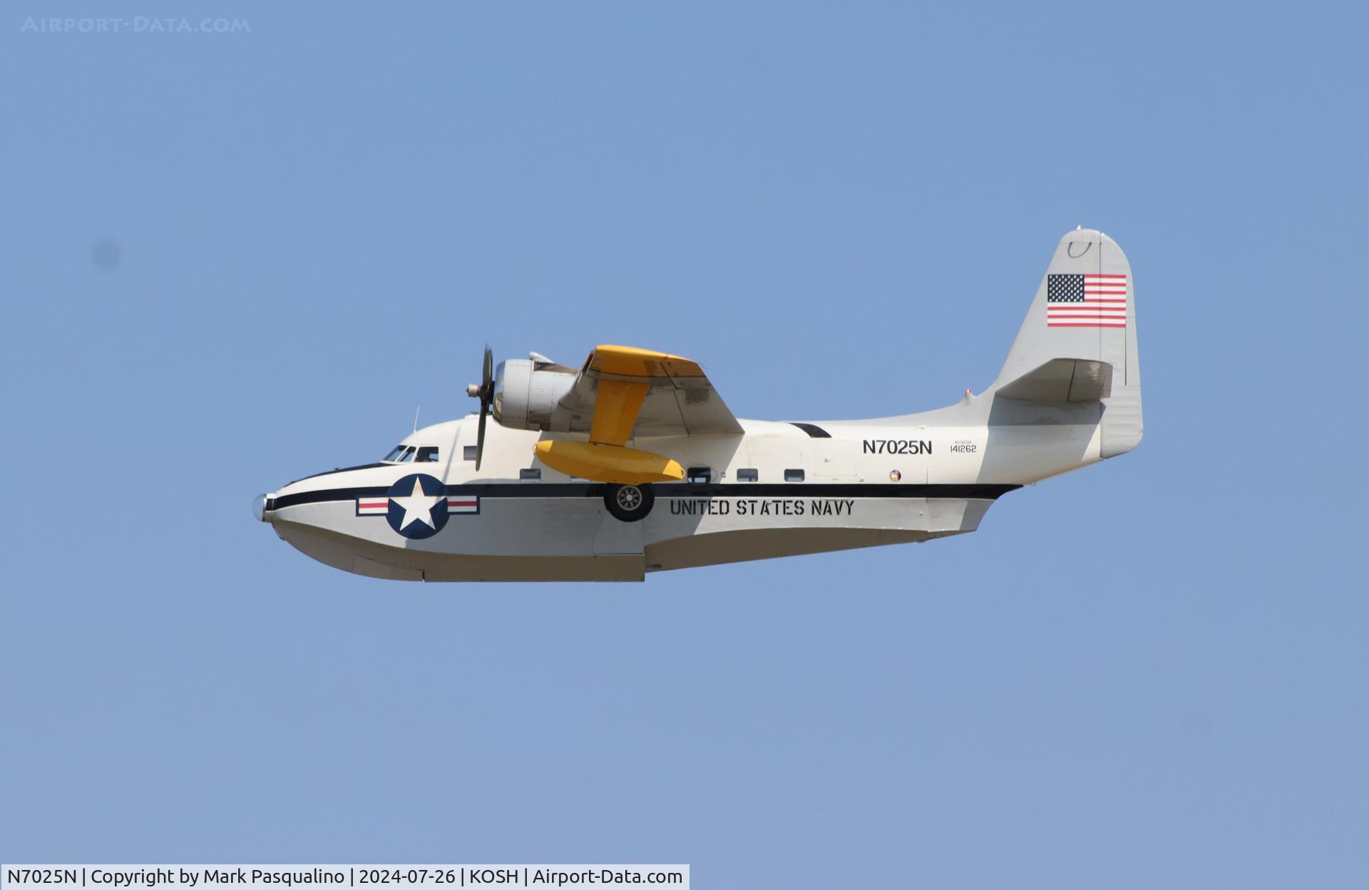 N7025N, 1955 Grumman HU-16C (UF-1) Albatross C/N G-409, Grumman HU-16C