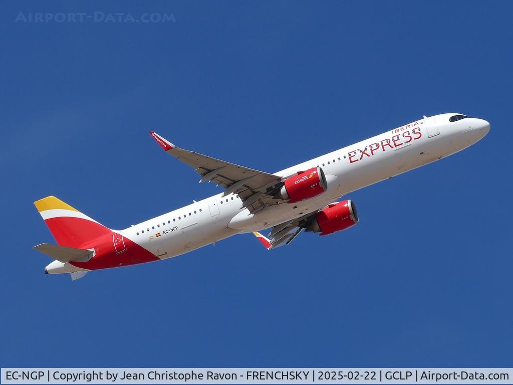 EC-NGP, 2020 Airbus A321-251NX C/N 9478, Gran Canaria (LPA)	Madrid (MAD)	IB1606