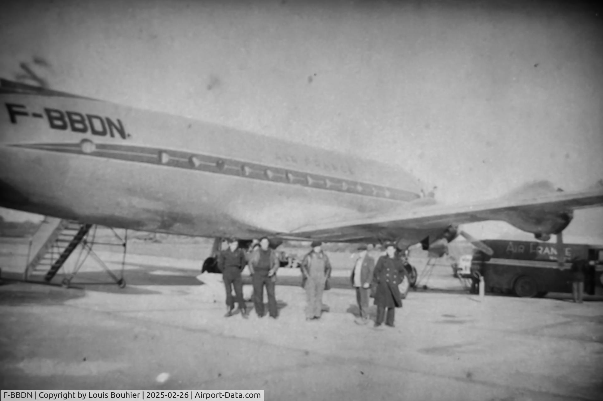 F-BBDN, 1946 Douglas DC-4-1009 Skymaster C/N D4-52, Ciel de Lorraine - Airport Nantes-France