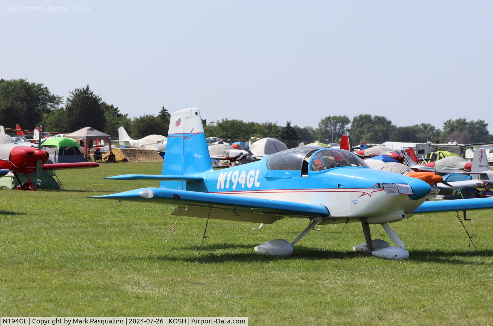 N194GL, 2003 Vans RV-9A C/N 90118, Vans RV-9A