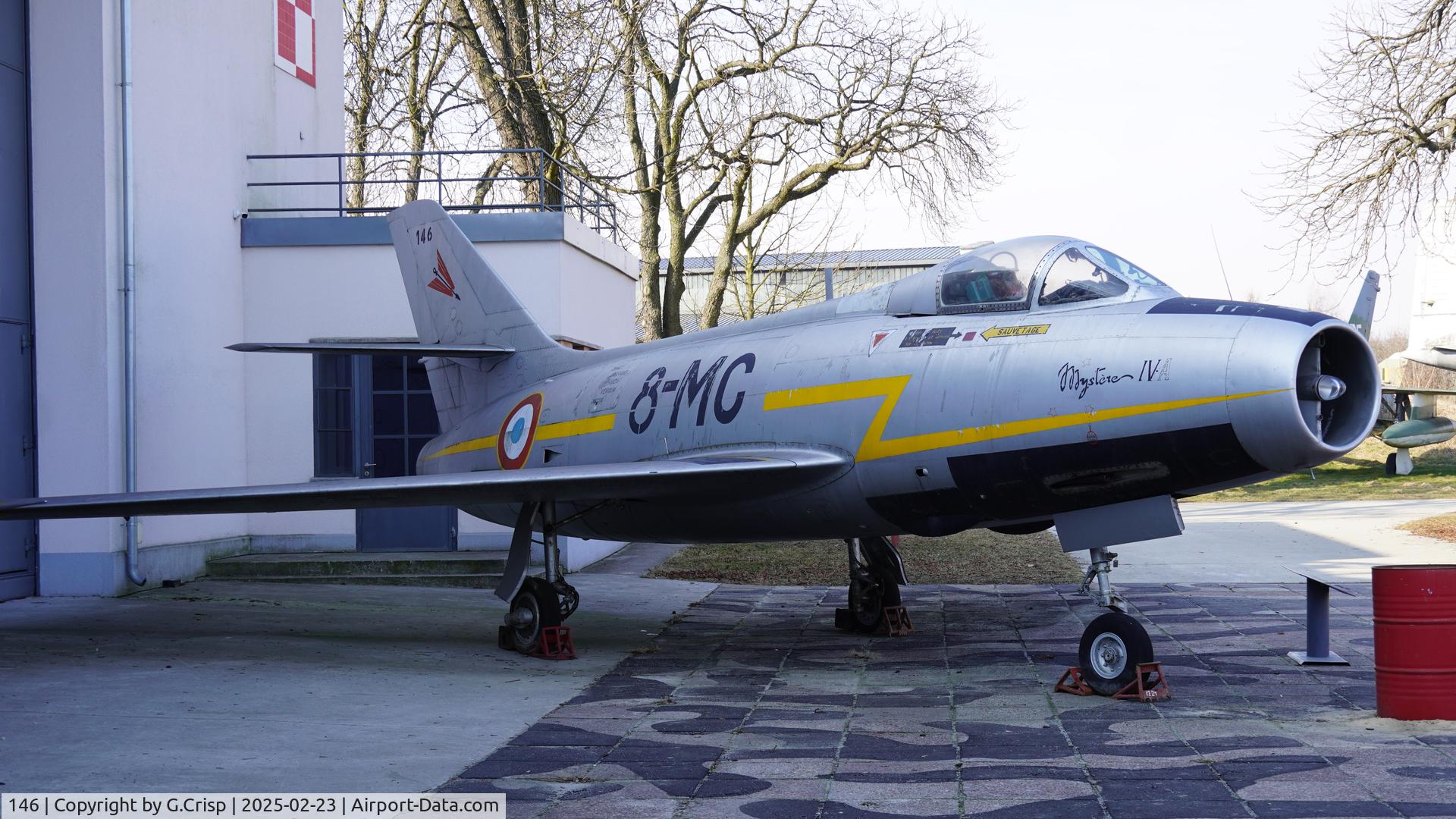 146, Dassault MD-454 Mystere IVA C/N 146, Polish Aircraft Museum, Kraków, Poland.