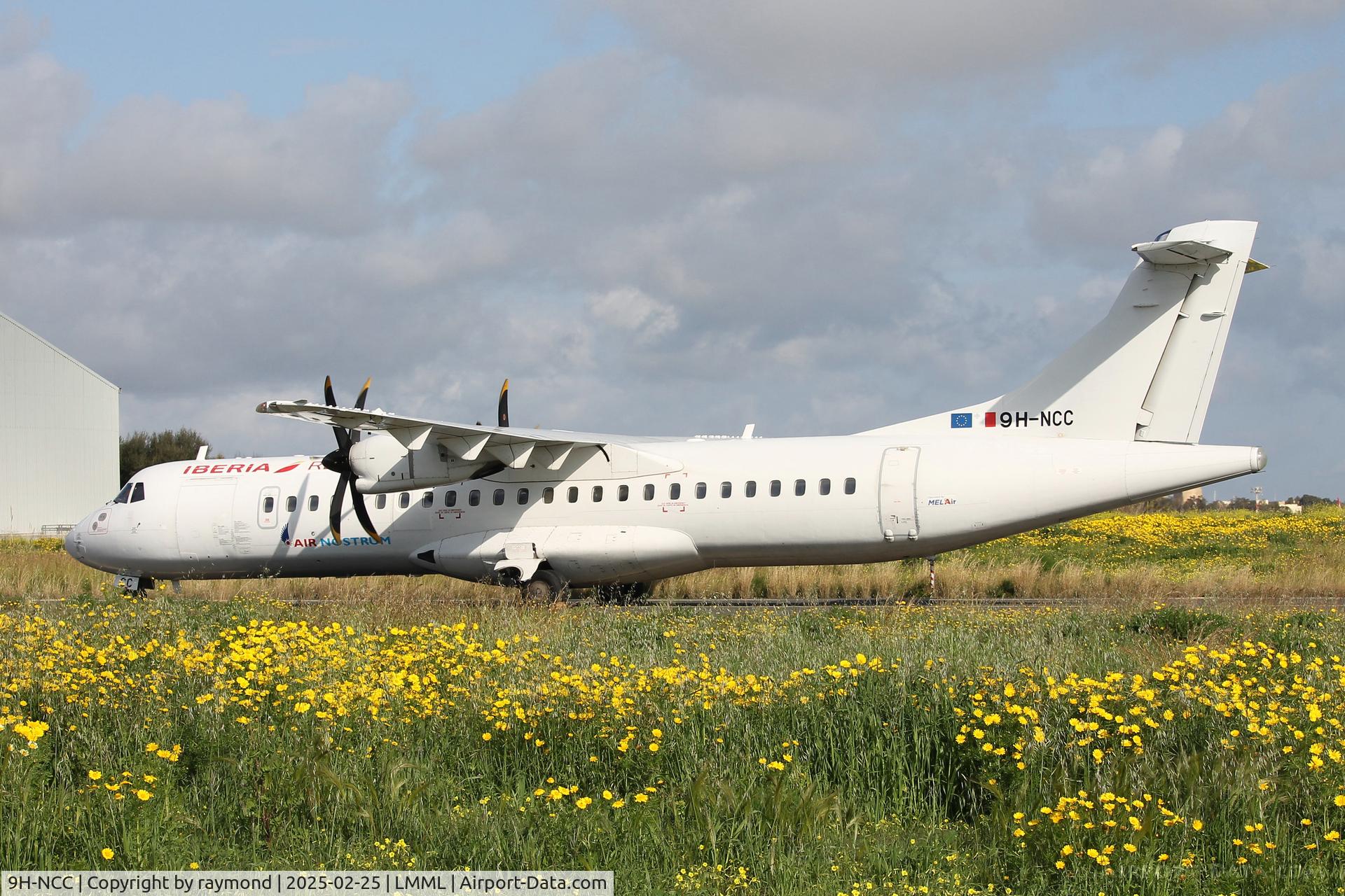 9H-NCC, 2012 ATR 72-600 C/N 1040, ATR72 9H-NCC Iberia Regional