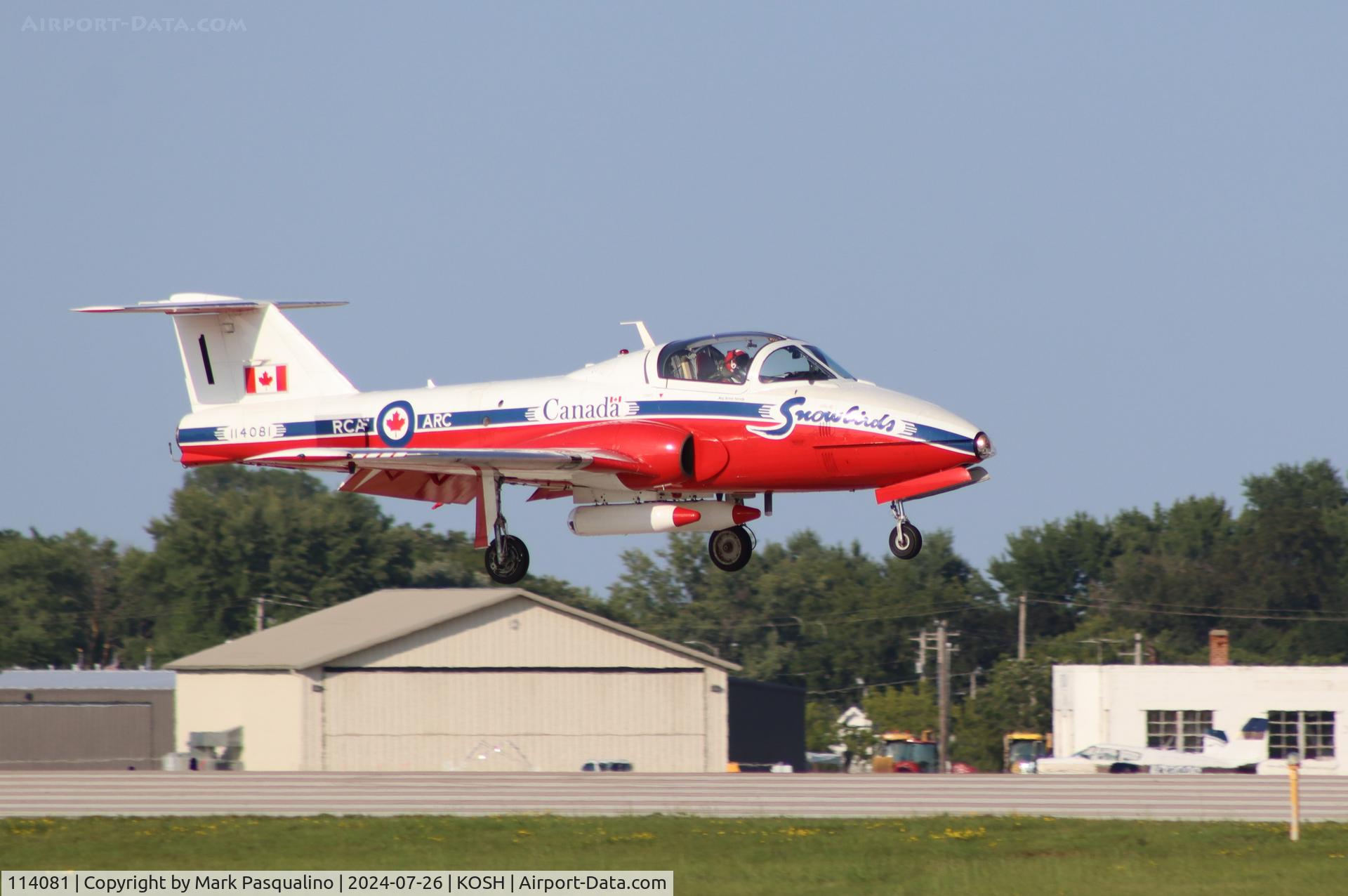 114081, Canadair CT-114 Tutor C/N 1081, Canadair CT-114 Tutor