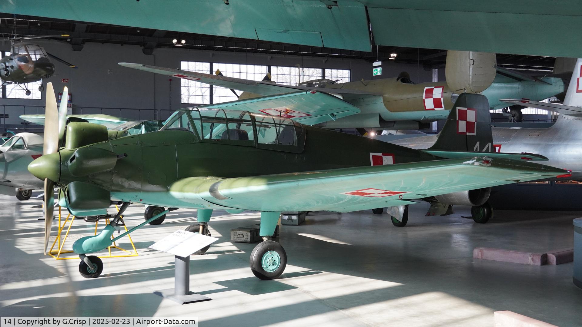 14, 1955 WSK TS-9 Junak-3 C/N 13-9578, Polish Aircraft Museum, Kraków, Poland.