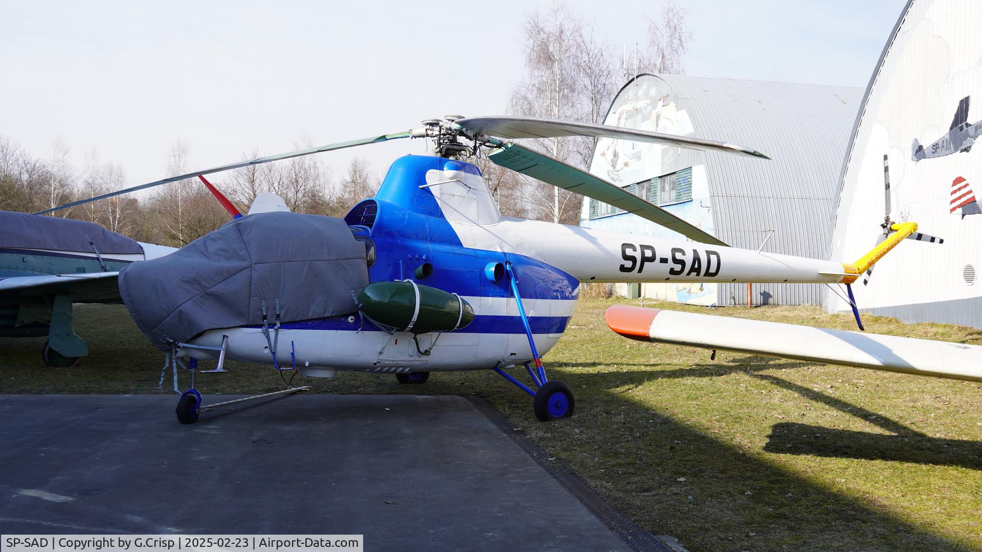 SP-SAD, PZL-Swidnik SM-1 C/N S1-01003, Polish Aircraft Museum, Kraków, Poland.