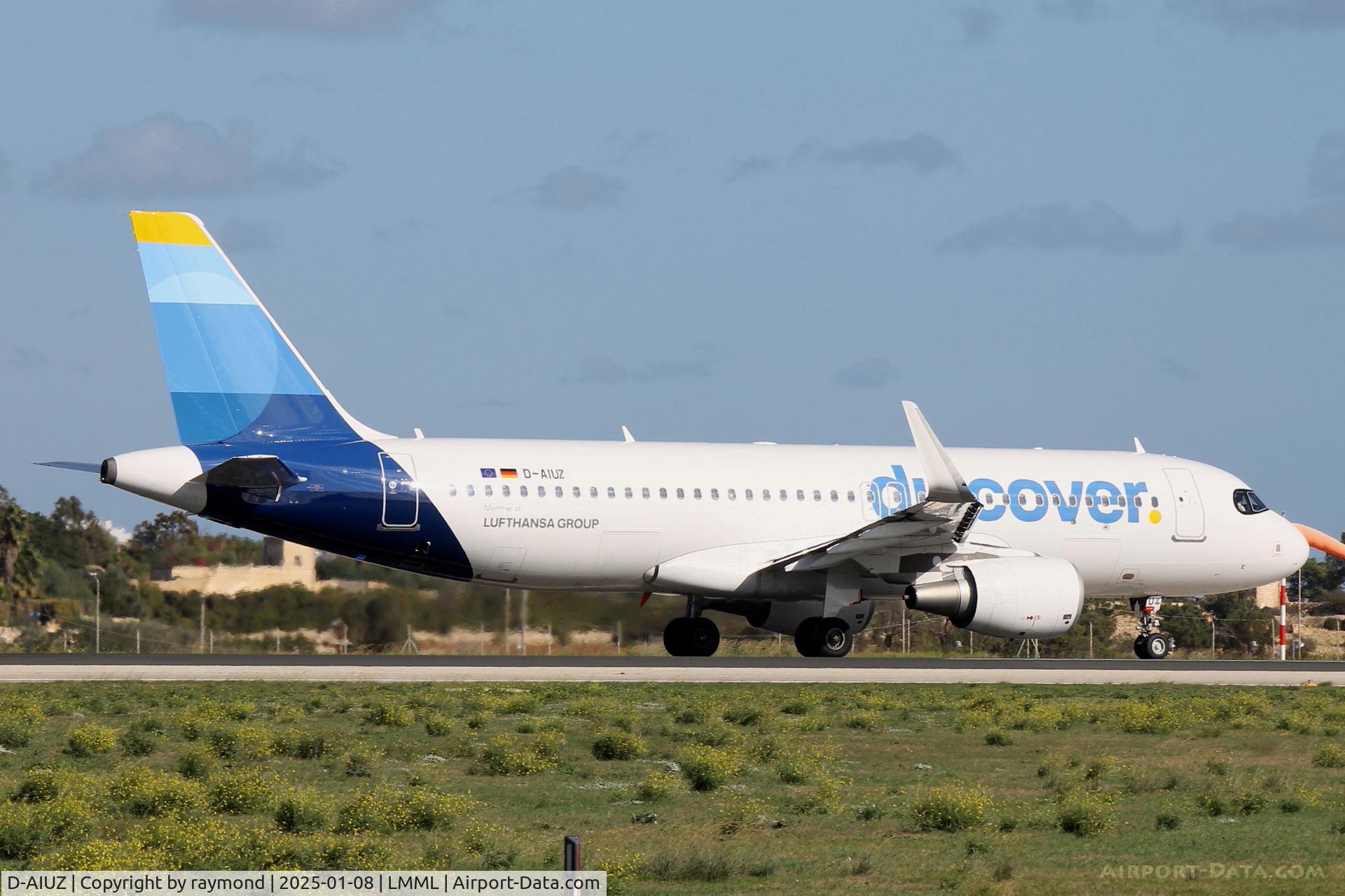 D-AIUZ, 2017 Airbus A320-214 C/N 7625, A320 D-AIUZ Discover Airlines