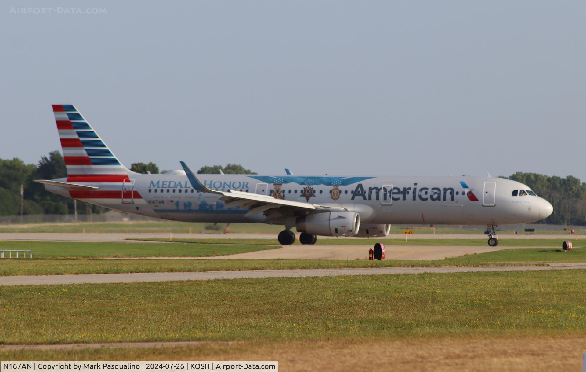 N167AN, 2016 Airbus A321-231 C/N 7013, Airbus A321-231
