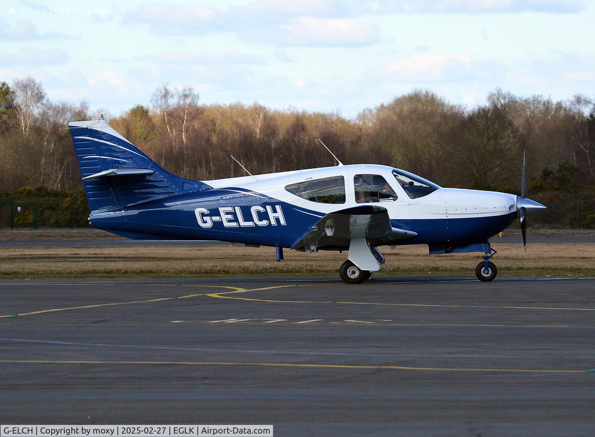 G-ELCH, 1993 Rockwell Commander 114B C/N 14566, Rockwell Commander 114B at Blackbushe. Ex D-ELCH