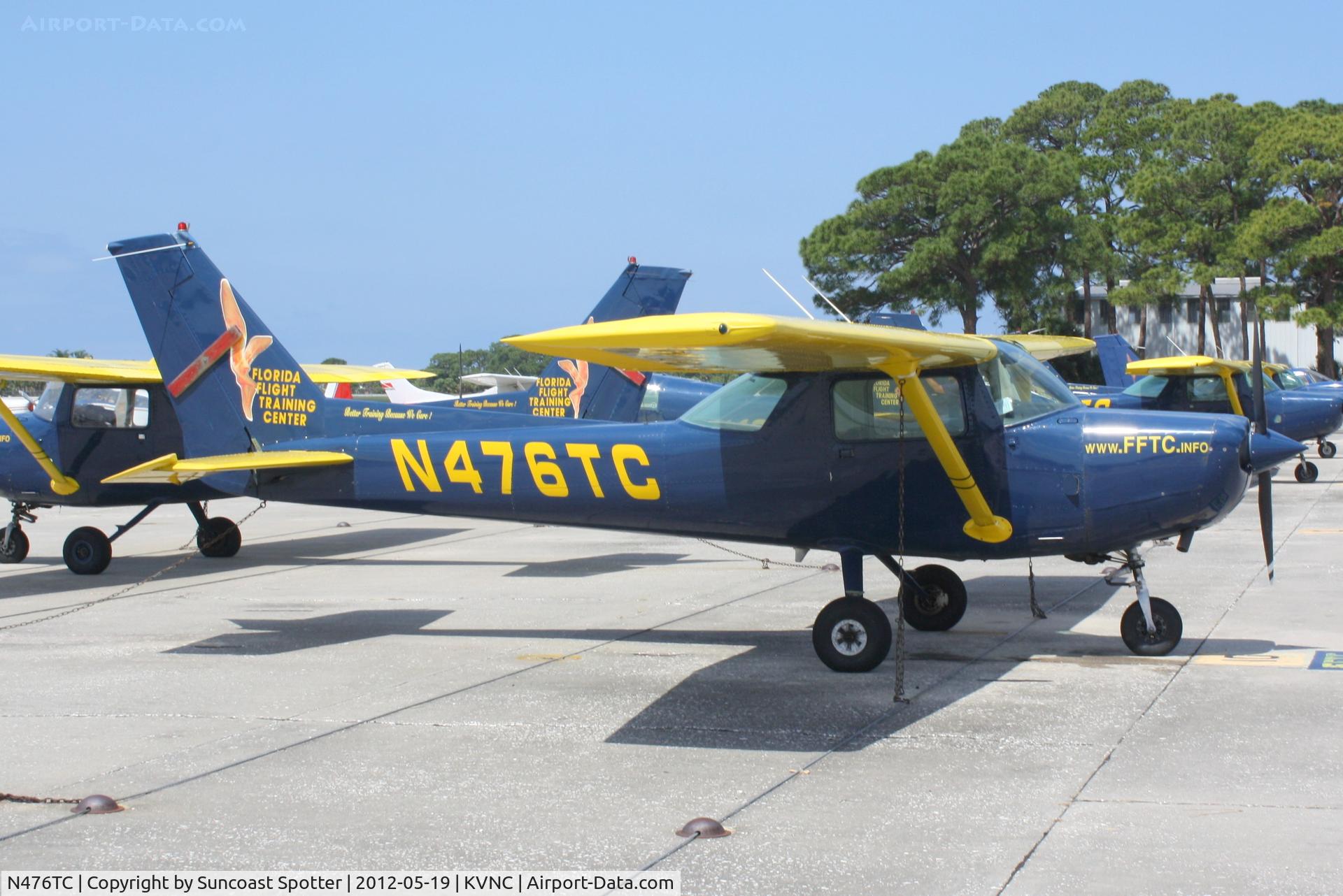 N476TC, 1979 Cessna 152 C/N 15283281, Cessna 152 on the ramp at Venice Municipal Airport