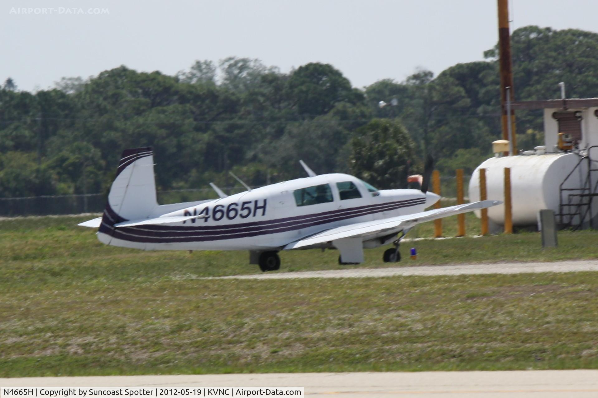 N4665H, 1979 Mooney M20J 201 C/N 24-0803, Mooney at Venice Airport