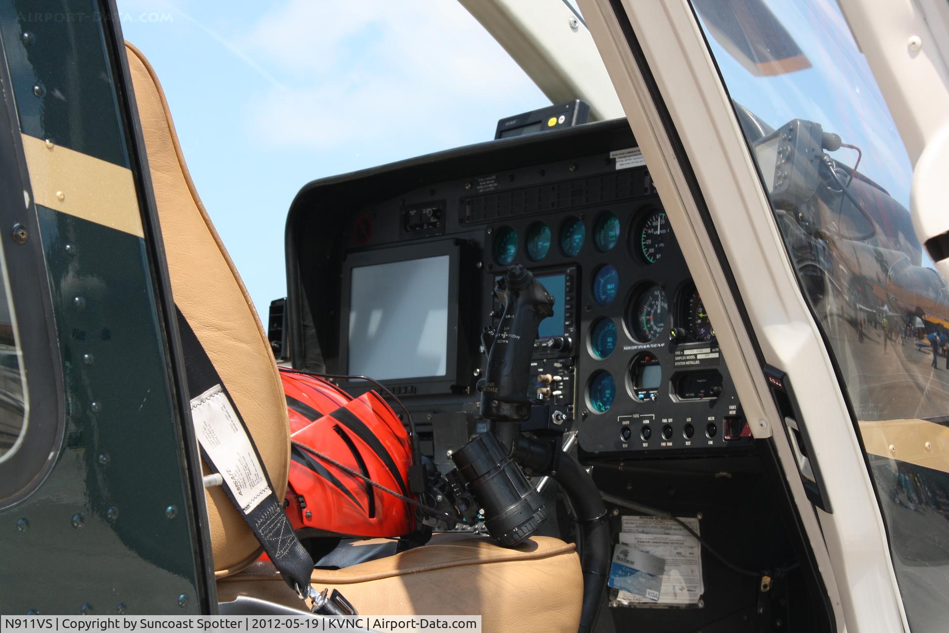 N911VS, 2005 Bell 407 C/N 53650, Air One on display at Armed Forces Day event at Venice Municipal Airport