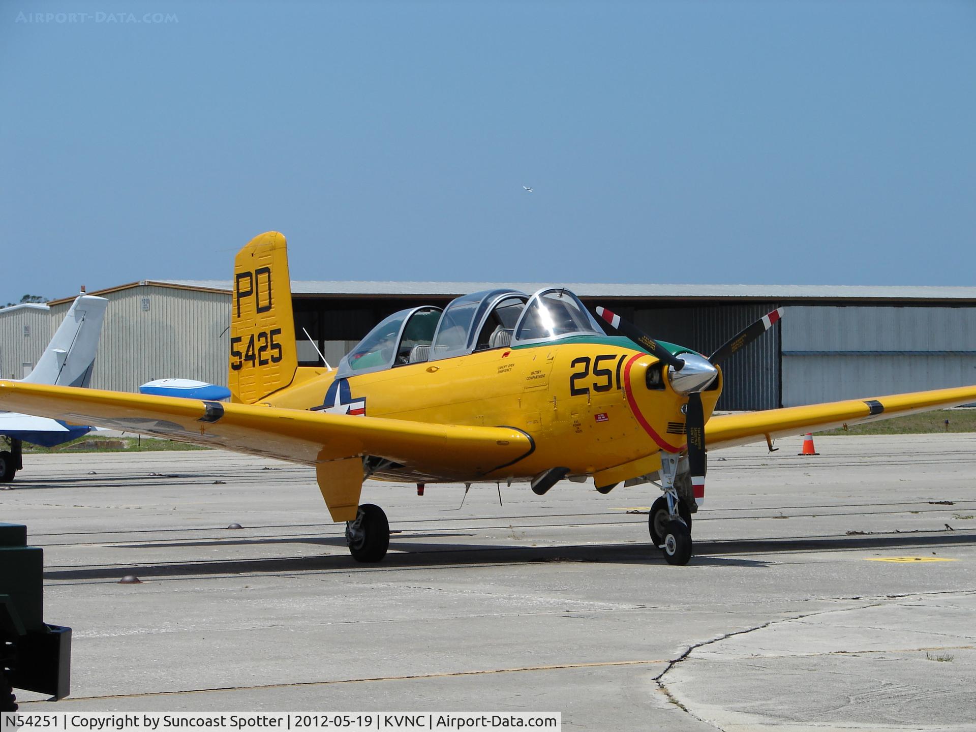 N54251, 1956 Beech-novak D-45 C/N BG-251, Beech D-45 Mentor on display at Armed Forces Day event at Venice Municipal Airport