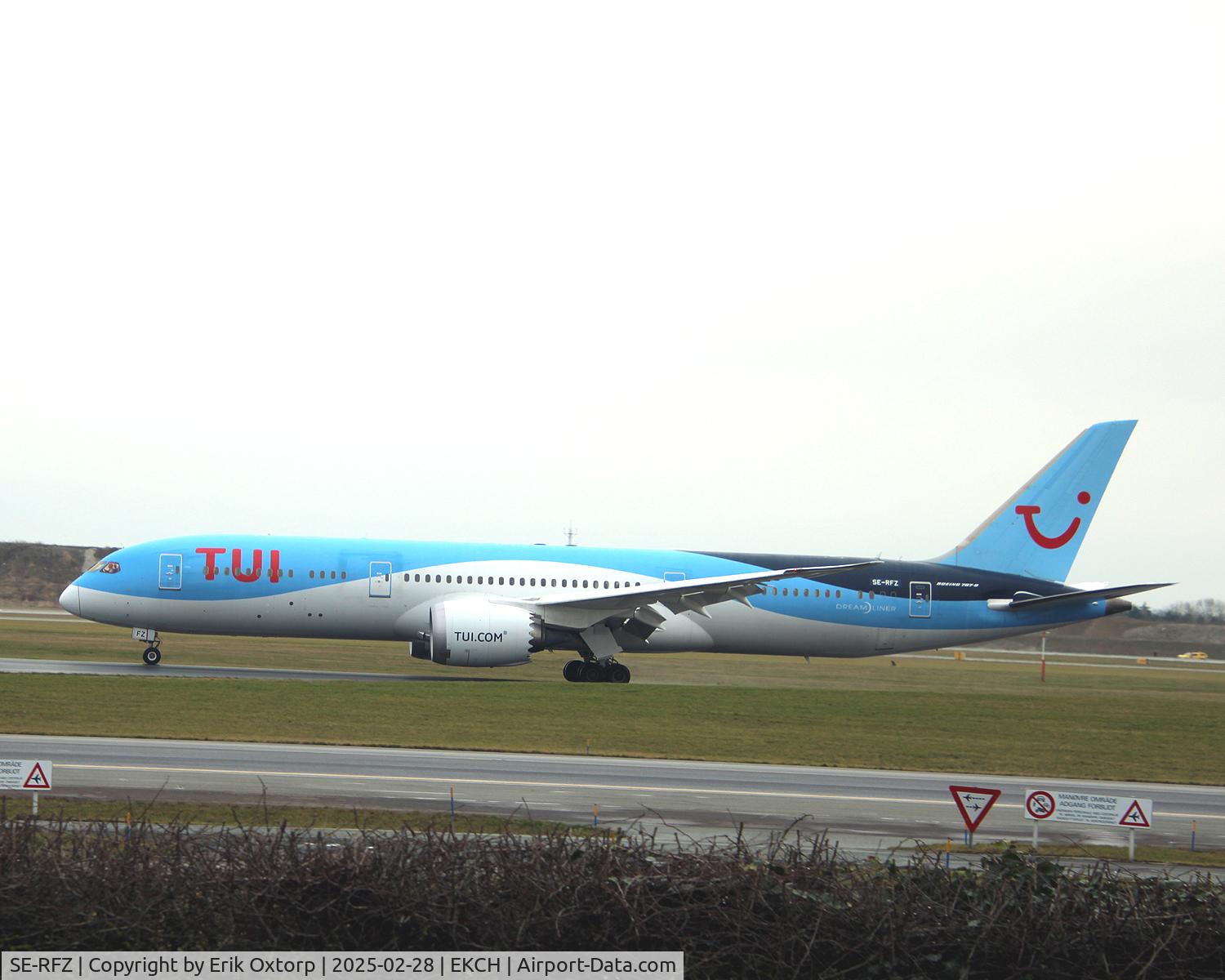 SE-RFZ, 2017 Boeing 787-9 Dreamliner C/N 44579, SE-RFZ landed rw 04L