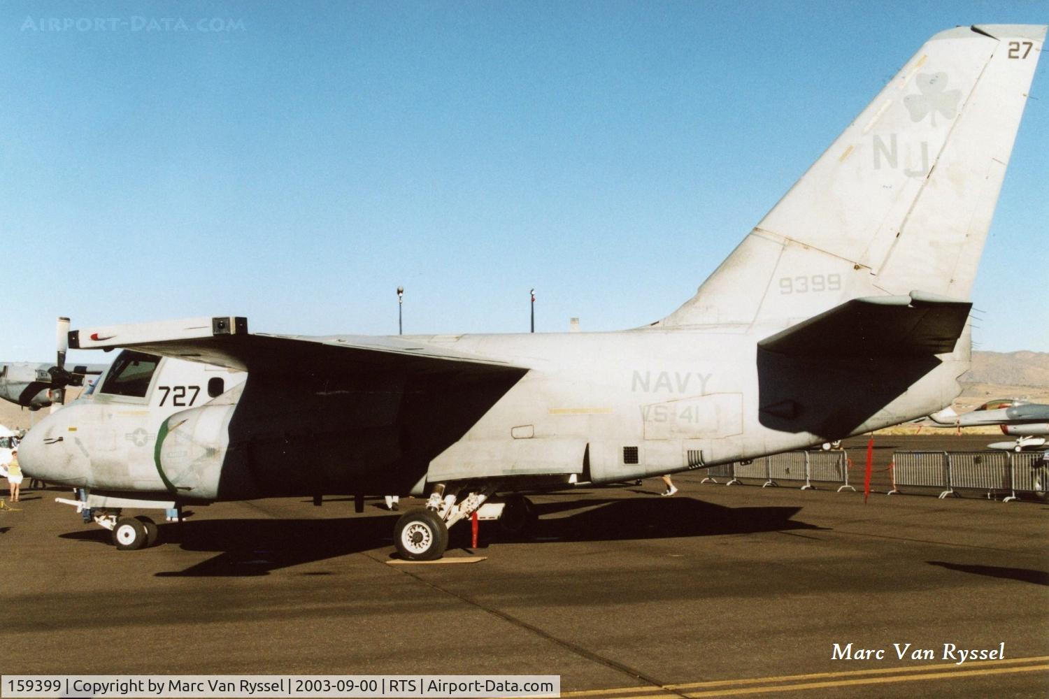 159399, Lockheed S-3B Viking C/N 394A-1035, 159399 of VS-41 at the Reno Air Races in 2003.
