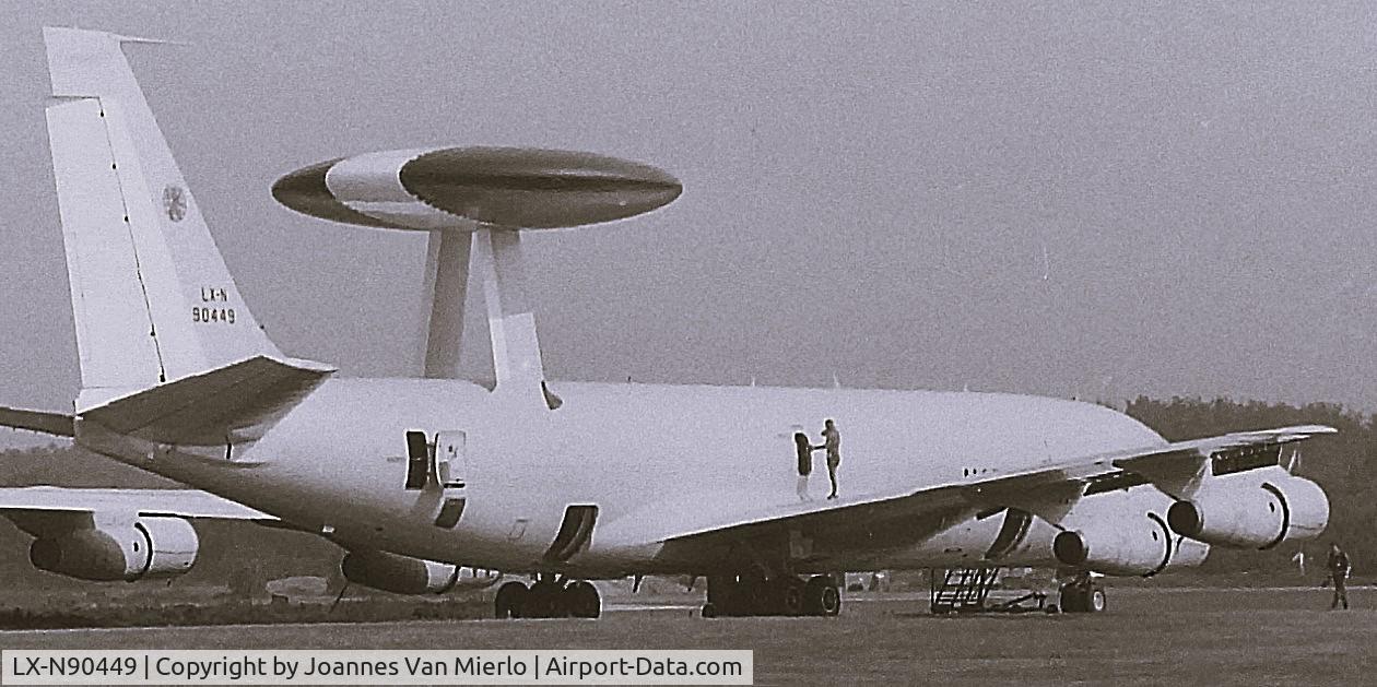 LX-N90449, 1983 Boeing E-3A Sentry C/N 22844, Belgian event