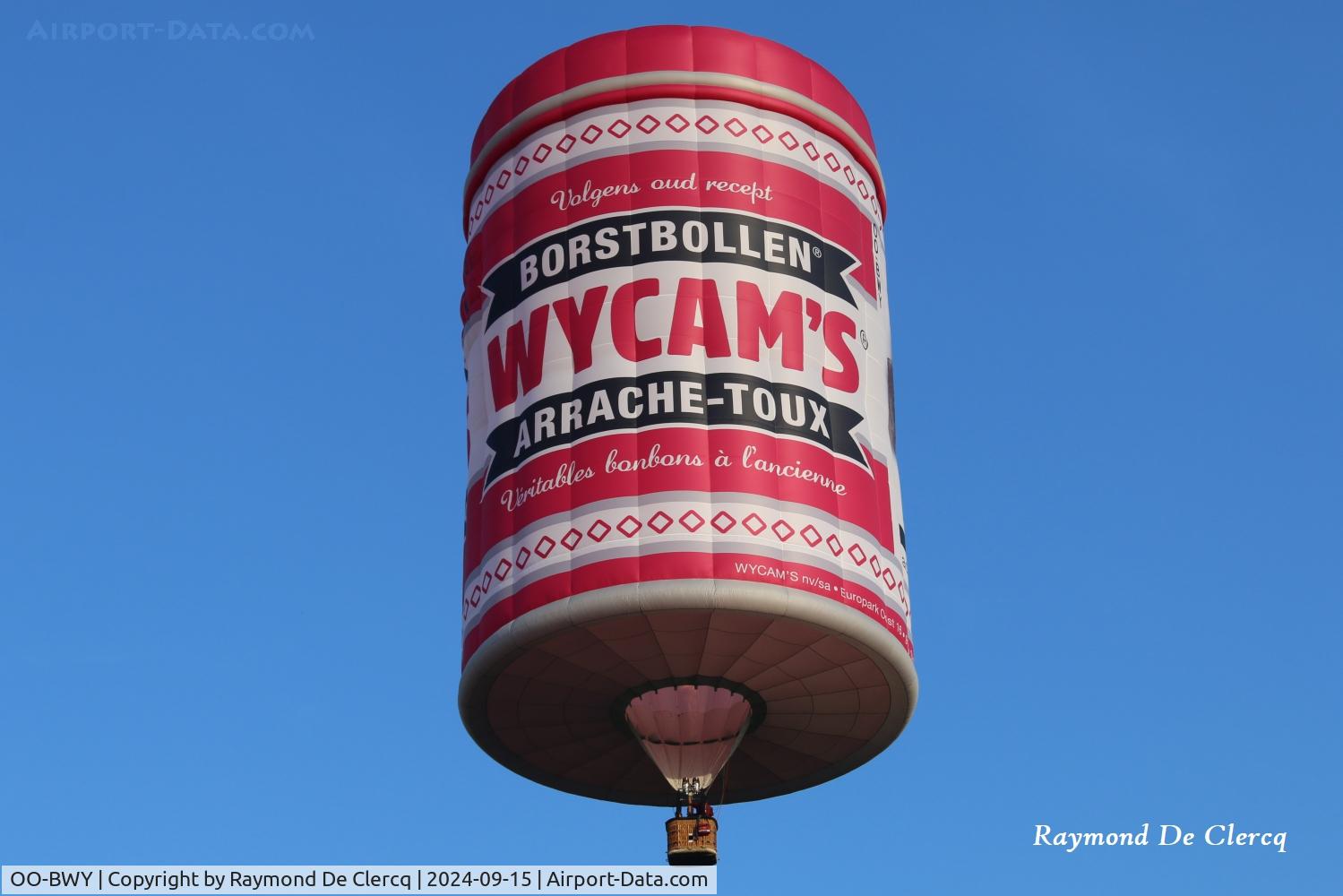 OO-BWY, 2019 Kubicek BB SS Wycams C/N 1598, Balloon meeting at Lochristi  Belgium.