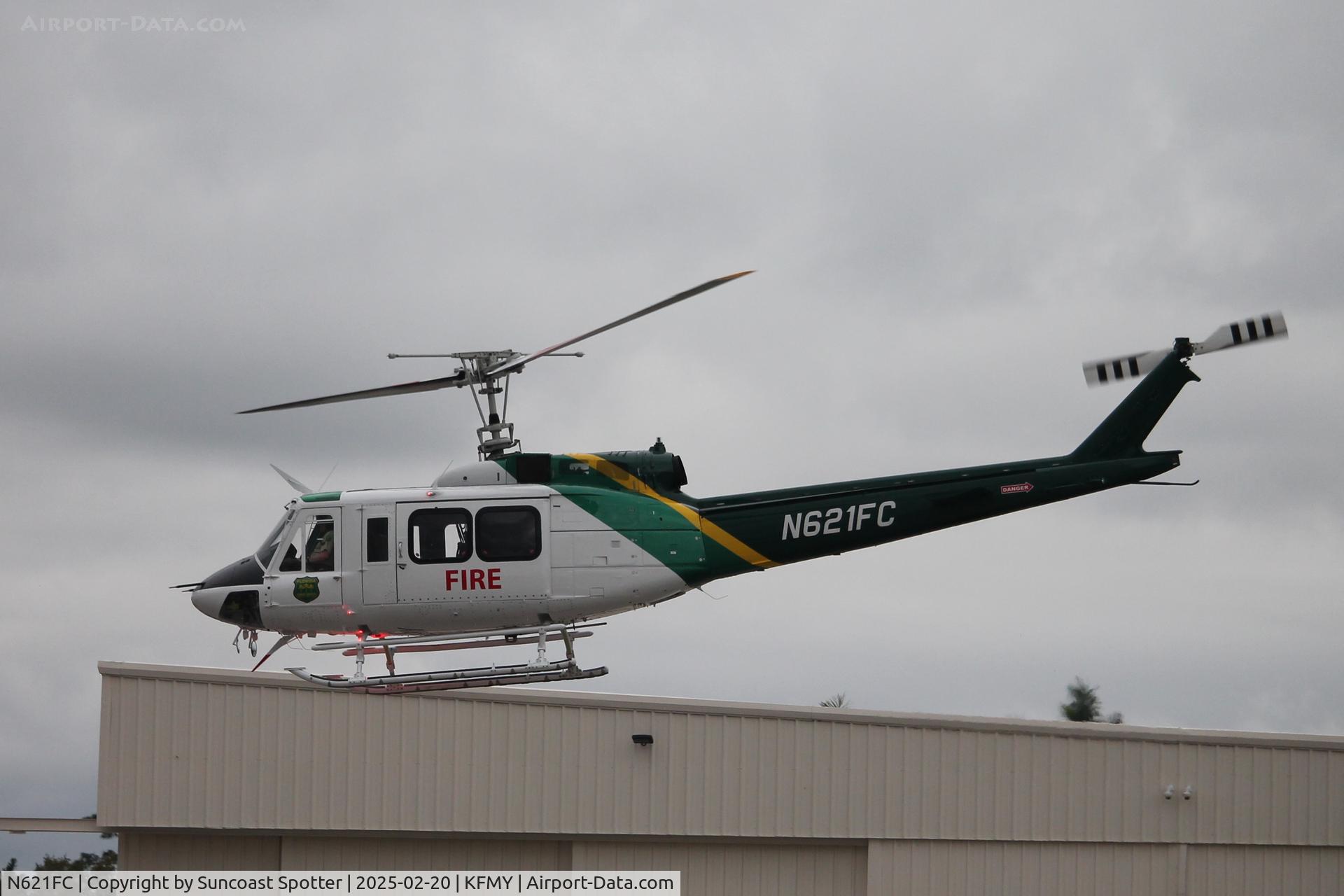 N621FC, 1991 Bell 212 C/N 35034, Forestry 62 depart Page Field