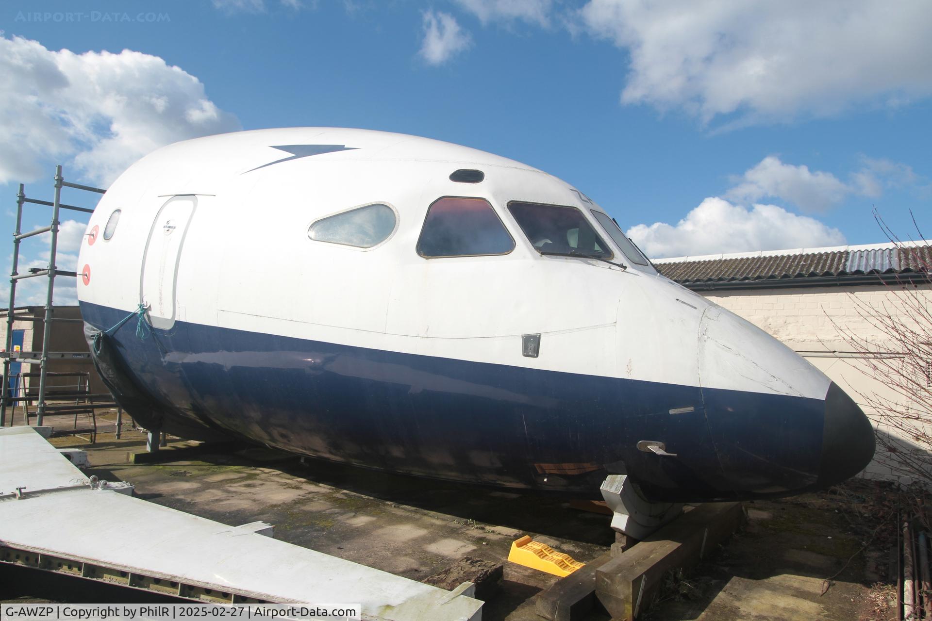 G-AWZP, 1971 Hawker Siddeley HS-121 Trident 3B-101 C/N 2317, G-AWZP 1971 DH121 Trident 3B British Airways DHAM London Colney 