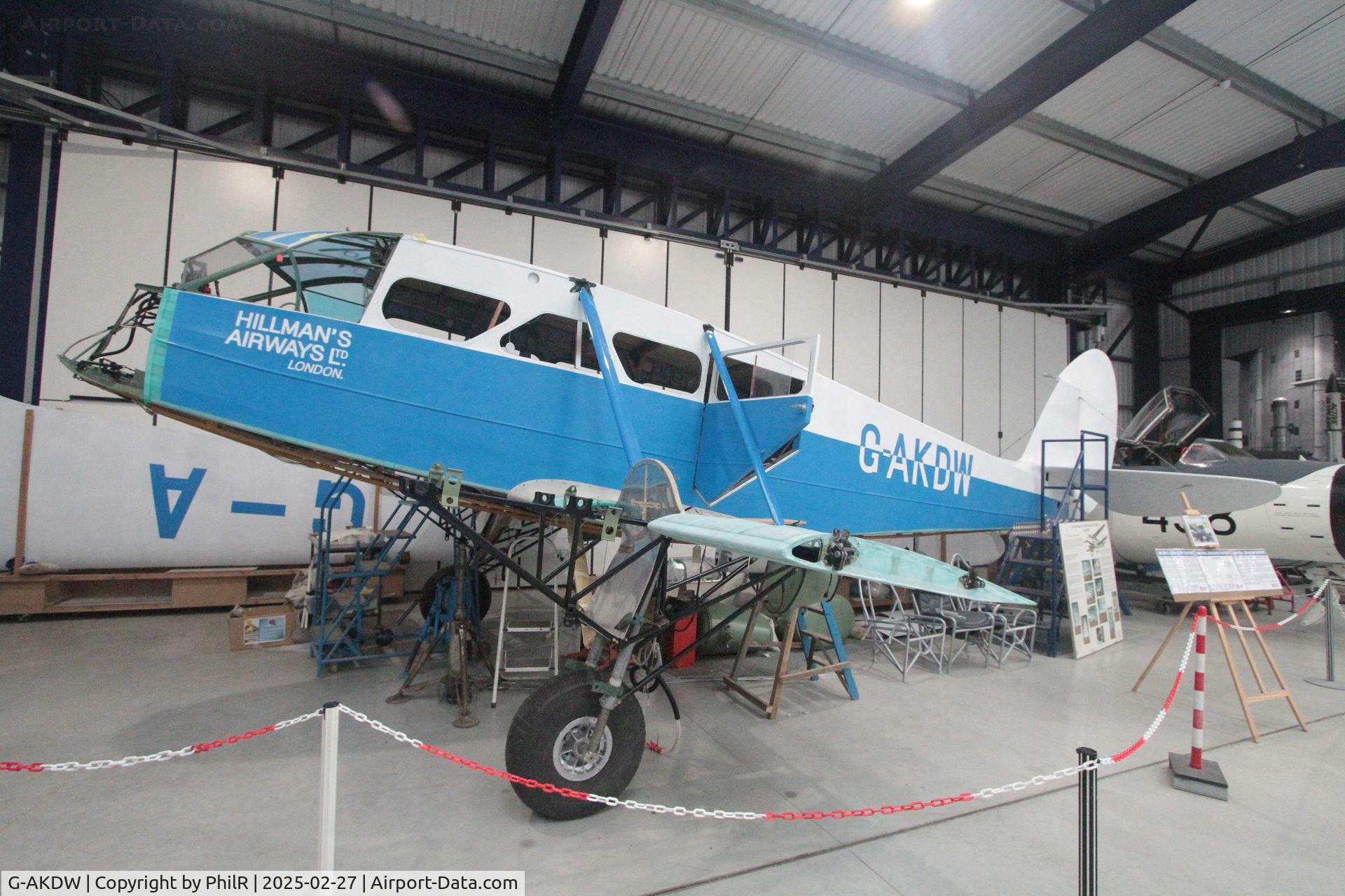 G-AKDW, 1945 De Havilland DH-89A Dominie/Dragon Rapide C/N 6897, G-AKDW 1945 DH89A Dragon Rapide DHAM London Colney