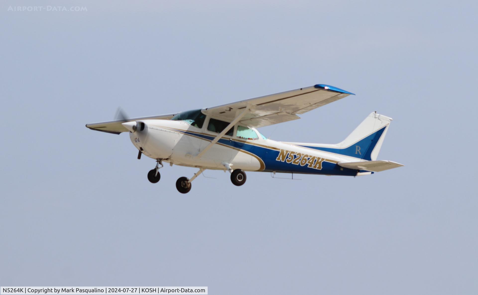 N5264K, 1980 Cessna 172P Skyhawk C/N 17274036, Cessna 172P