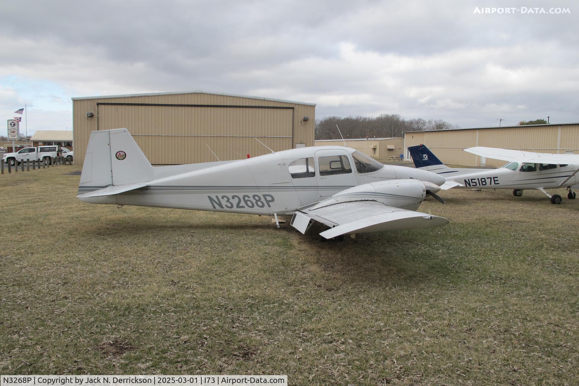 N3268P, 1957 Piper PA-23-160 Apache C/N 23-1213, Piper Apache at Moraine
