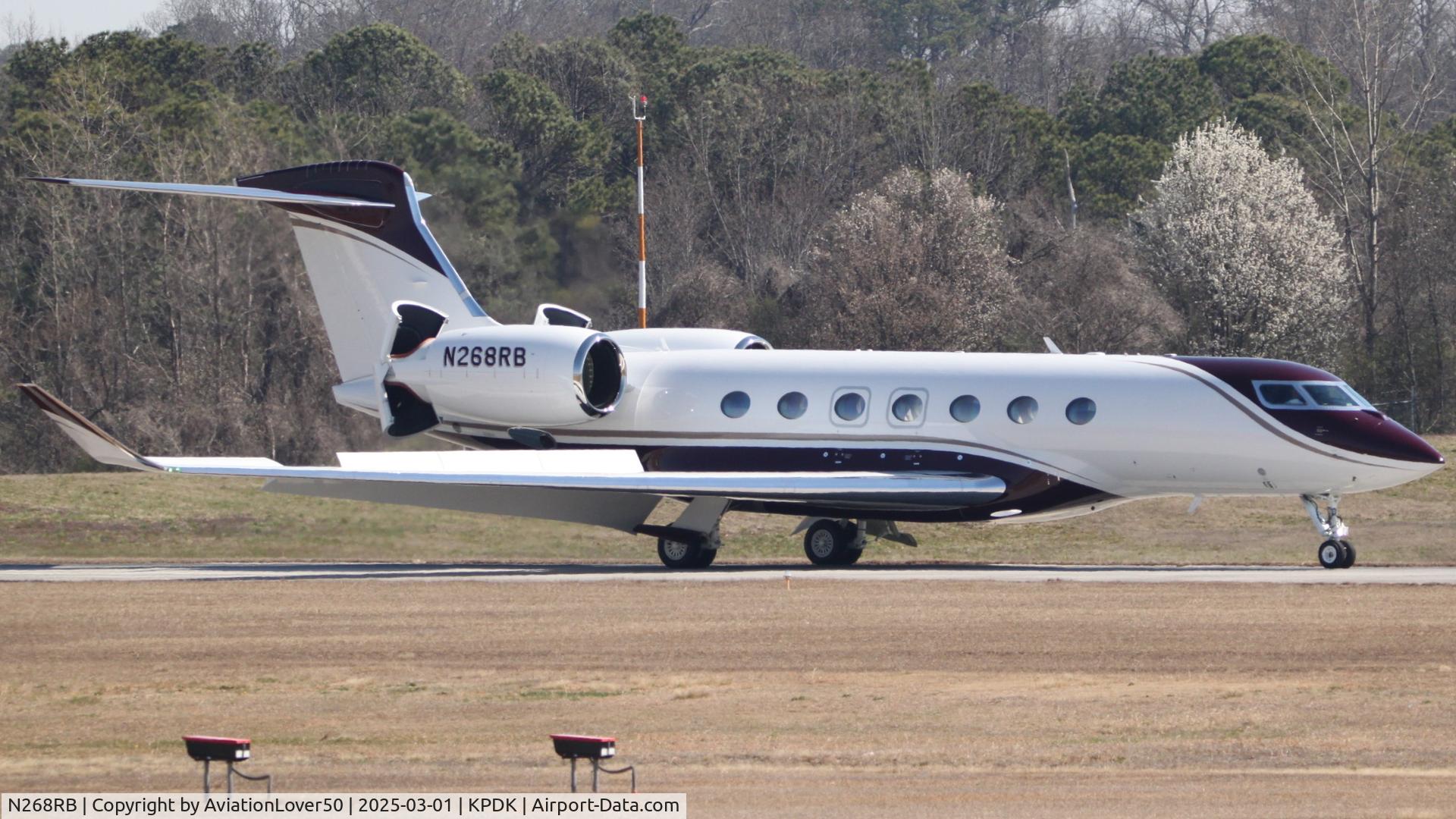 N268RB, 2023 Gulfstream G600 C/N 73120, Amway G600