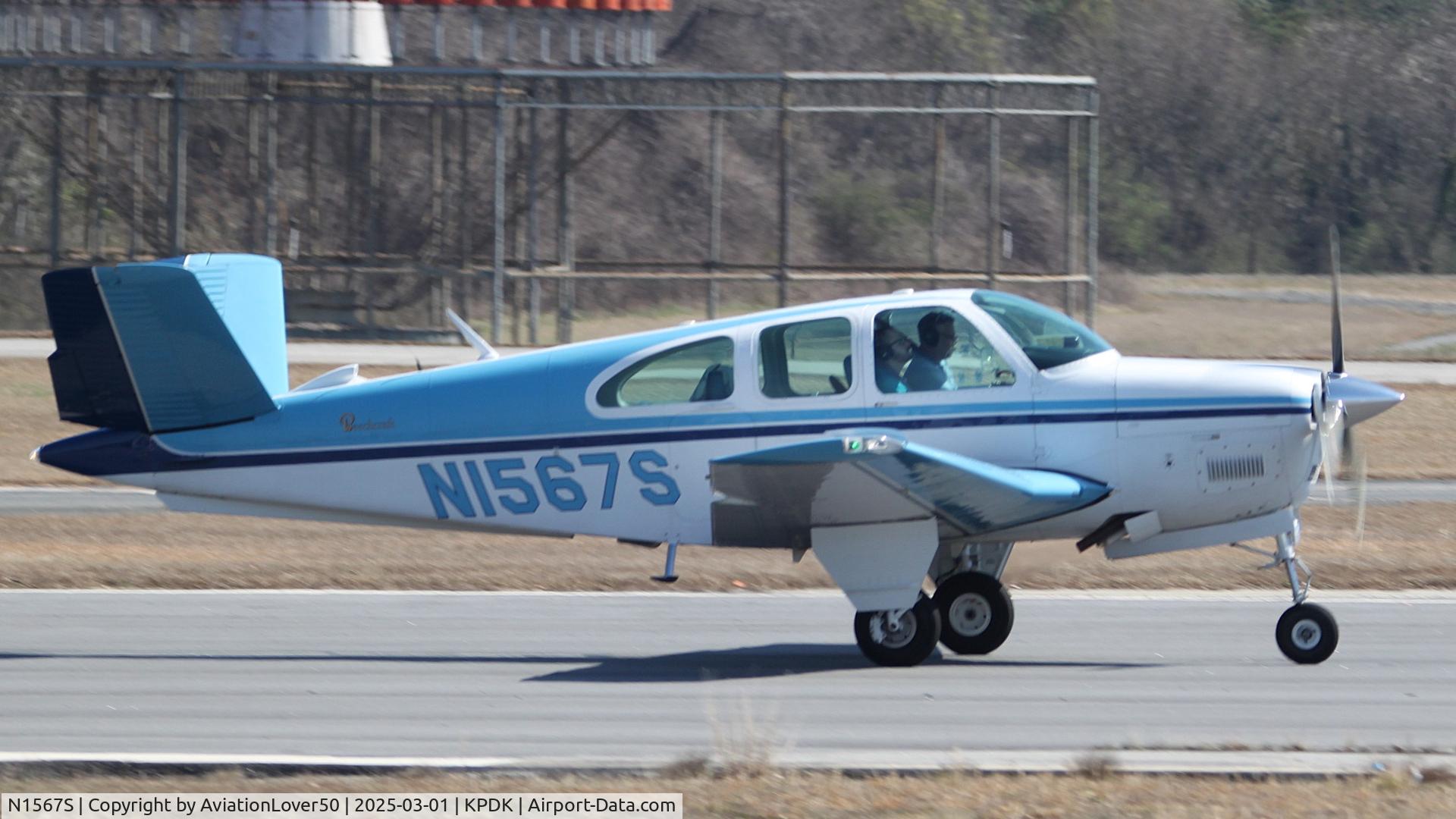 N1567S, 1962 Beech P35 Bonanza C/N D-6993, P35 Bonanza
