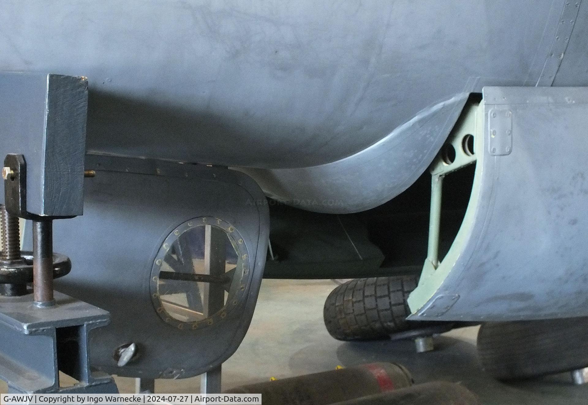 G-AWJV, De Havilland DH-98 Mosquito TT.35 C/N Not found G-AWJV, De Havilland D.H.98 Mosquito B35 at the De Havilland Aircraft Museum, London Colney