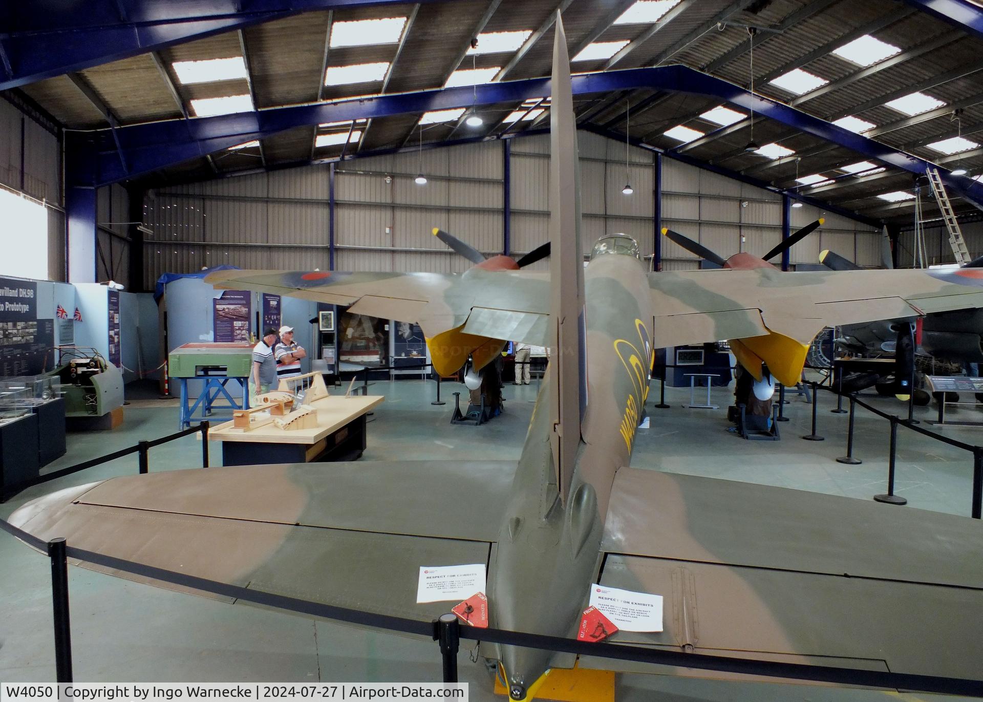 W4050, 1940 De Havilland DH.98 Mosquito Prototype C/N 98001, De Havilland D.H.98 Mosquito 1st Prototype at the De Havilland Aircraft Museum, London Colney